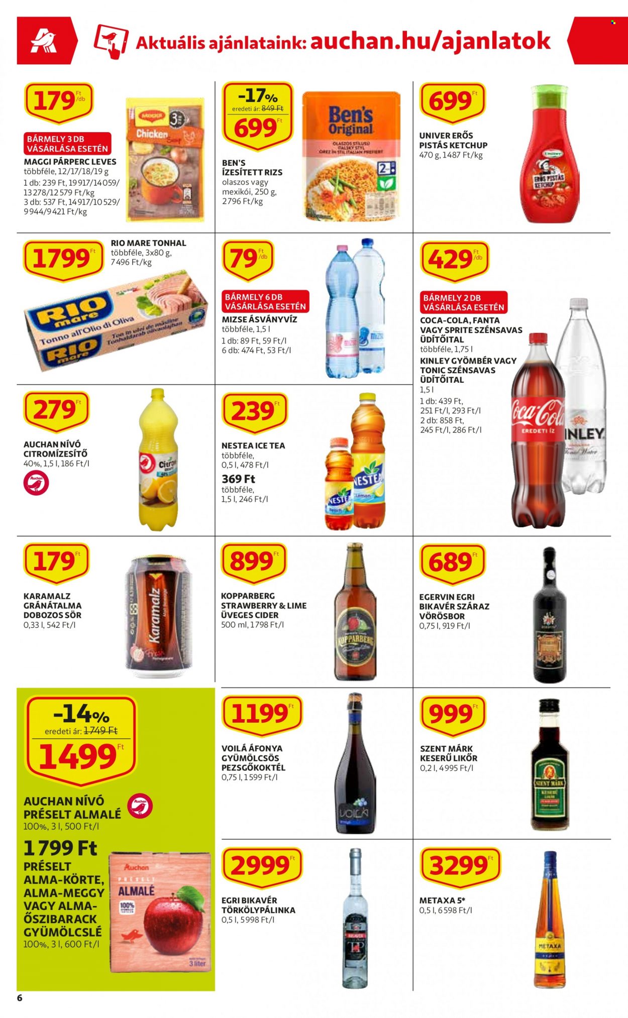 Auchan akciós újságok - 2022.08.11 - 2022.08.17. Oldal 6