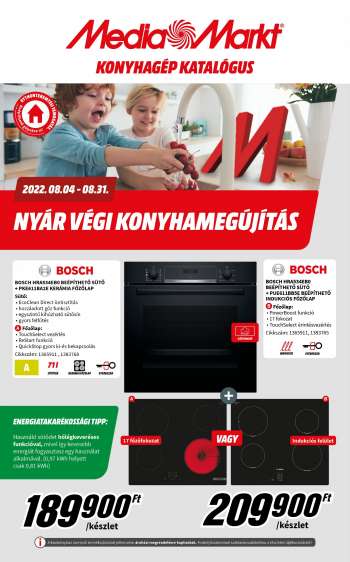 Újság MediaMarkt - 2022.08.04 - 2022.08.31.