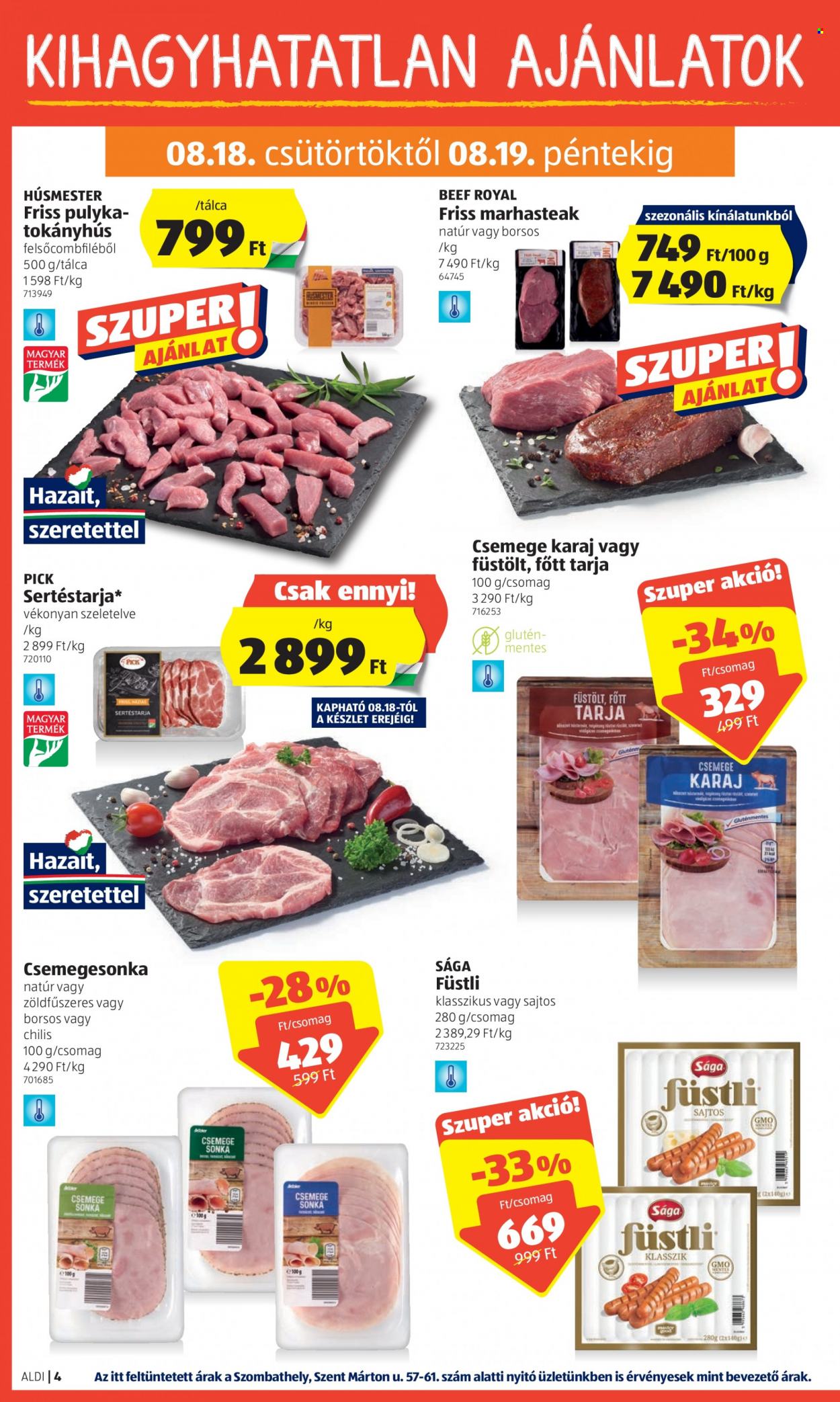 Aldi akciós újságok - 2022.08.18 - 2022.08.24. Oldal 4