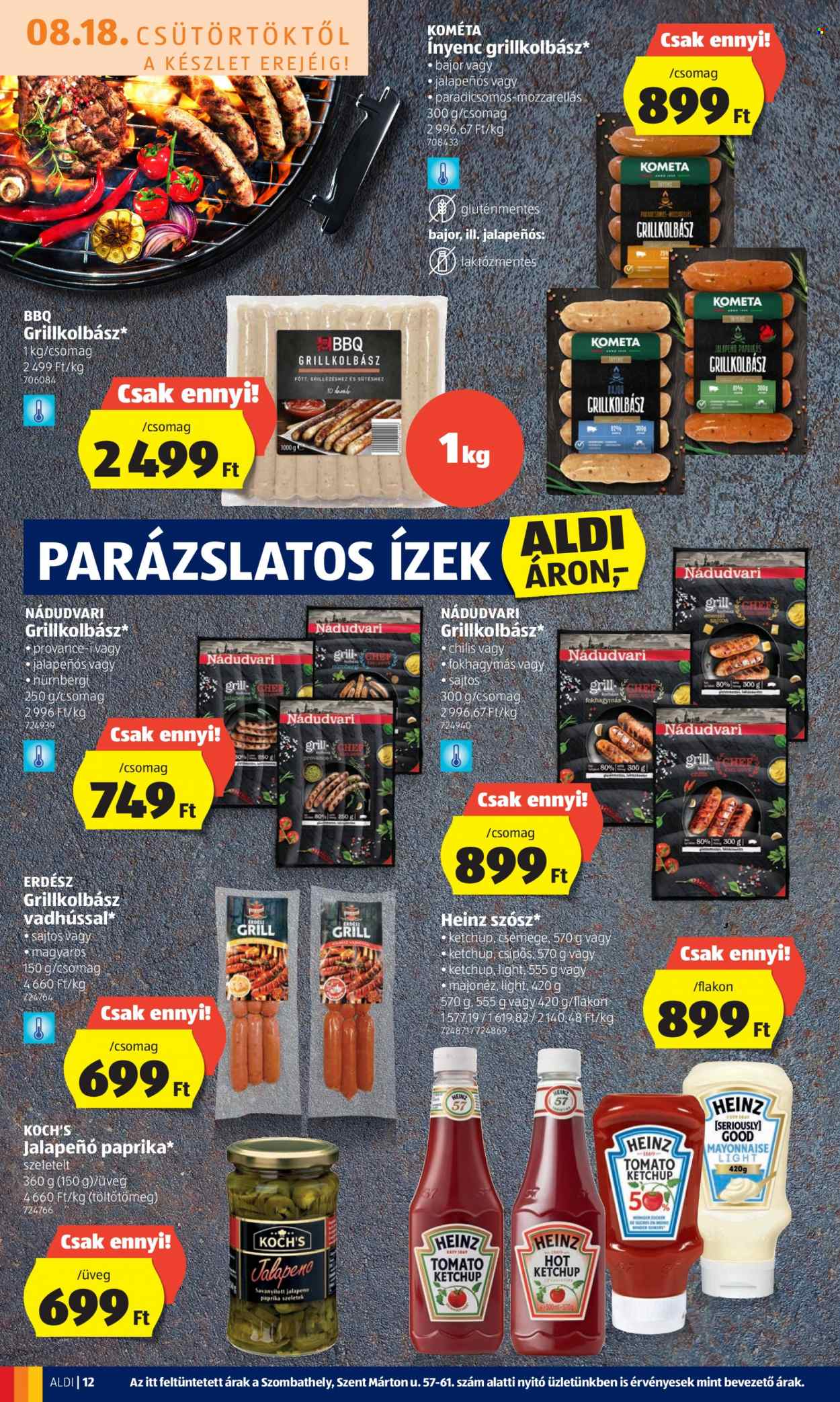 Aldi akciós újságok - 2022.08.18 - 2022.08.24. Oldal 12
