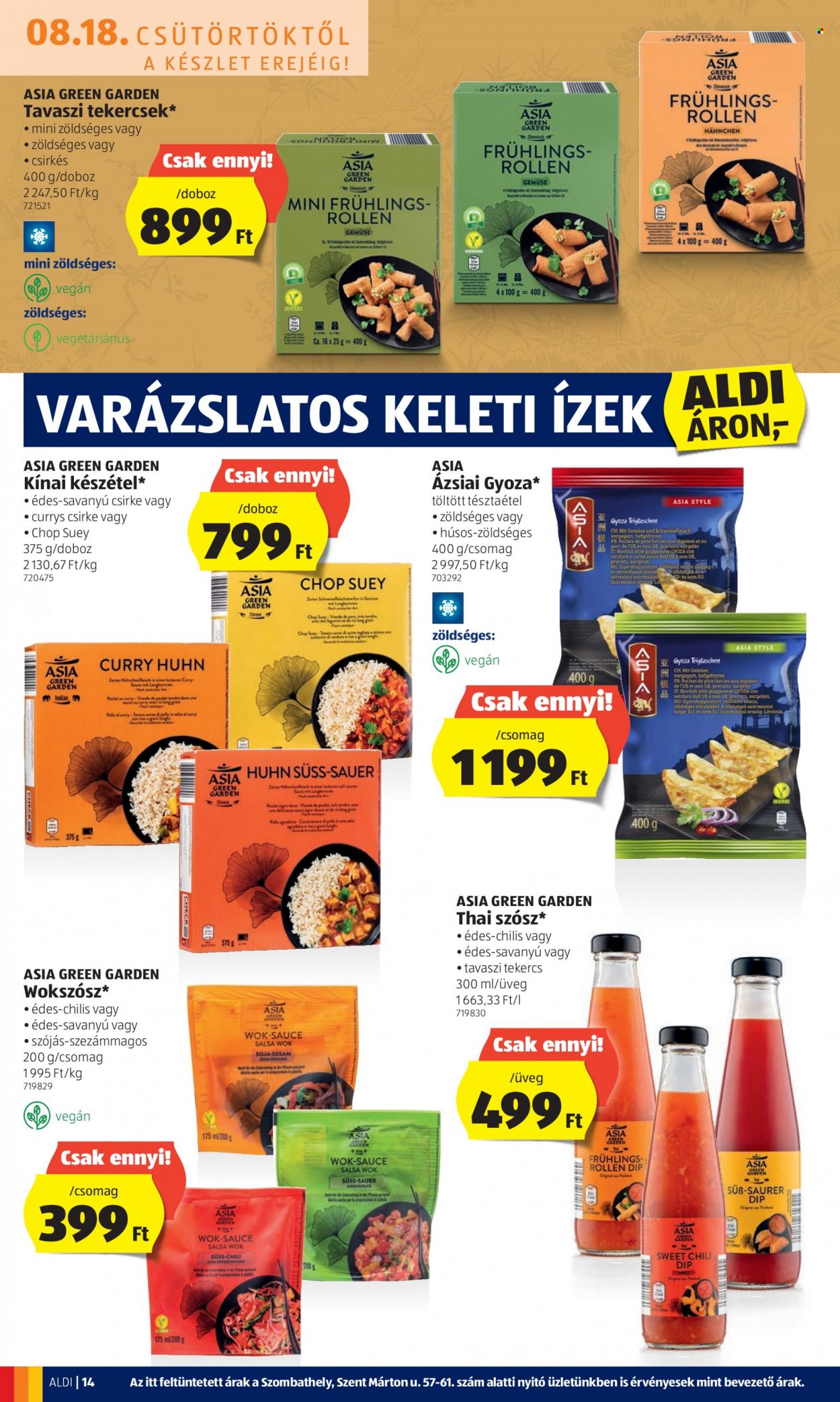 Aldi akciós újságok - 2022.08.18 - 2022.08.24. Oldal 14