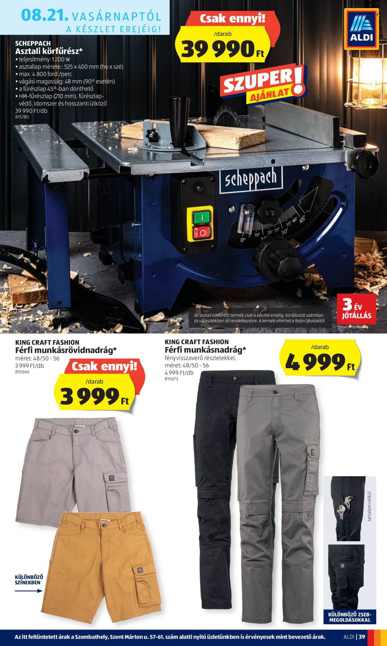 Aldi akciós újságok - 2022.08.18 - 2022.08.24. Oldal 39