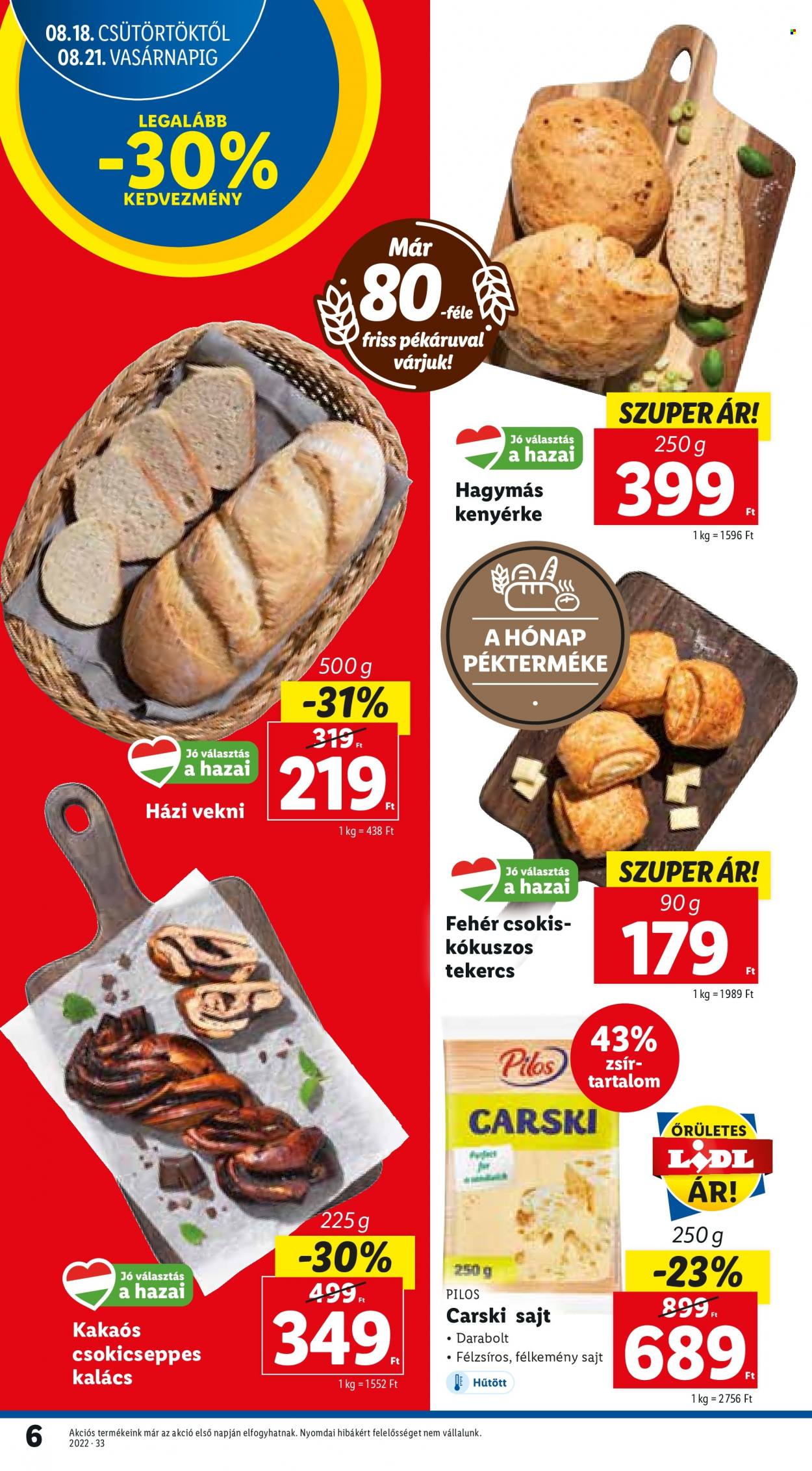 Lidl akciós újságok - 2022.08.18 - 2022.08.24. Oldal 6