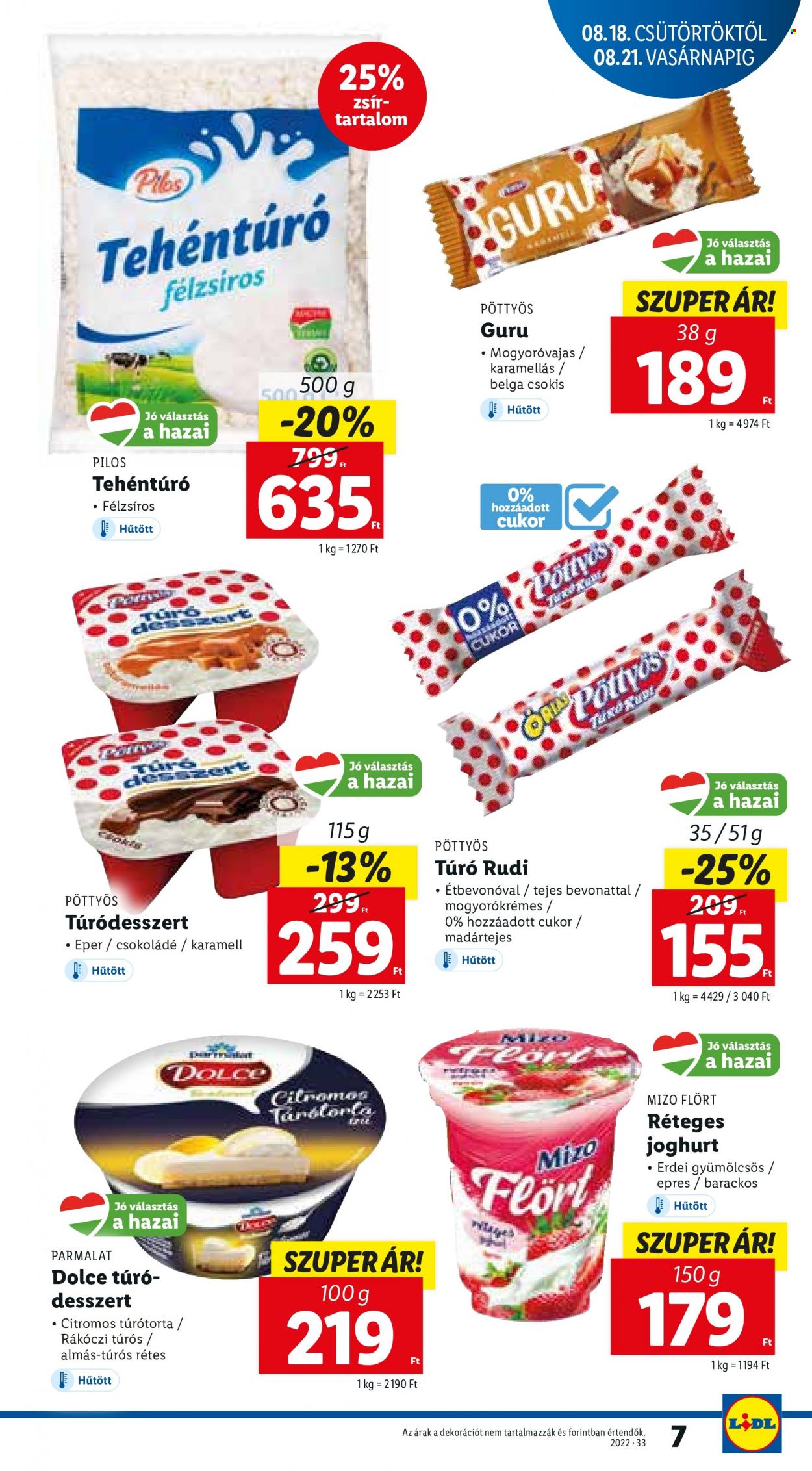 Lidl akciós újságok - 2022.08.18 - 2022.08.24. Oldal 7