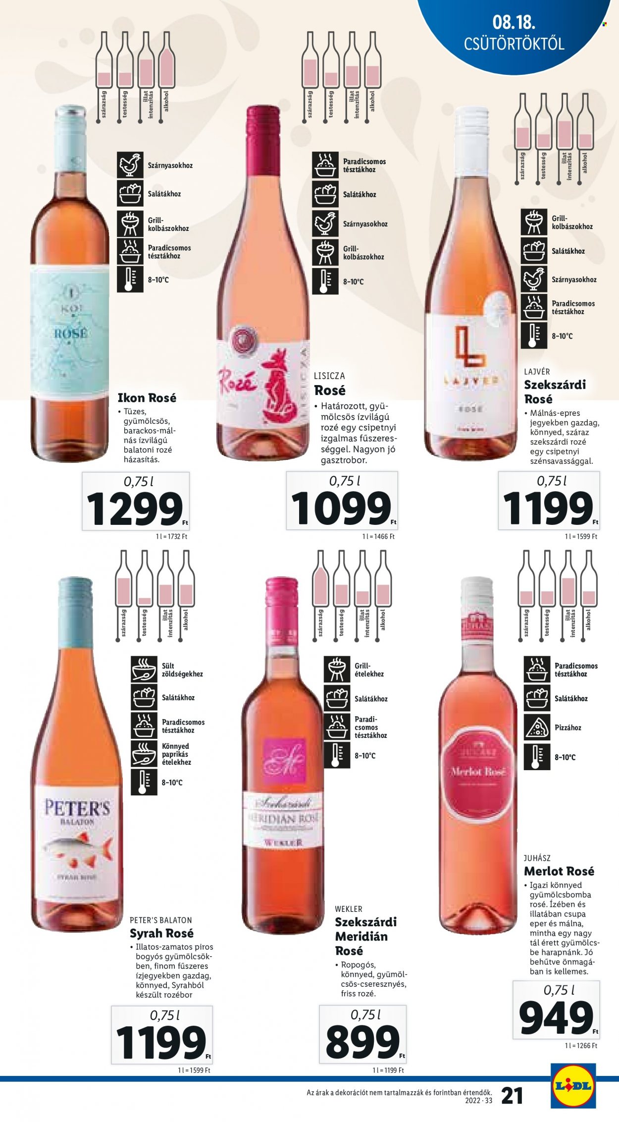 Lidl akciós újságok - 2022.08.18 - 2022.08.24. Oldal 21