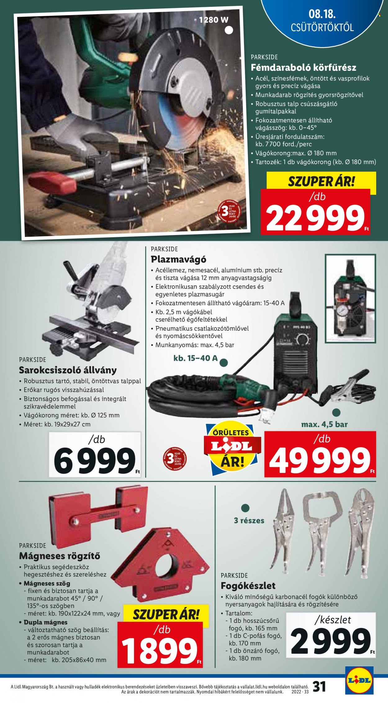 Lidl akciós újságok - 2022.08.18 - 2022.08.24. Oldal 31
