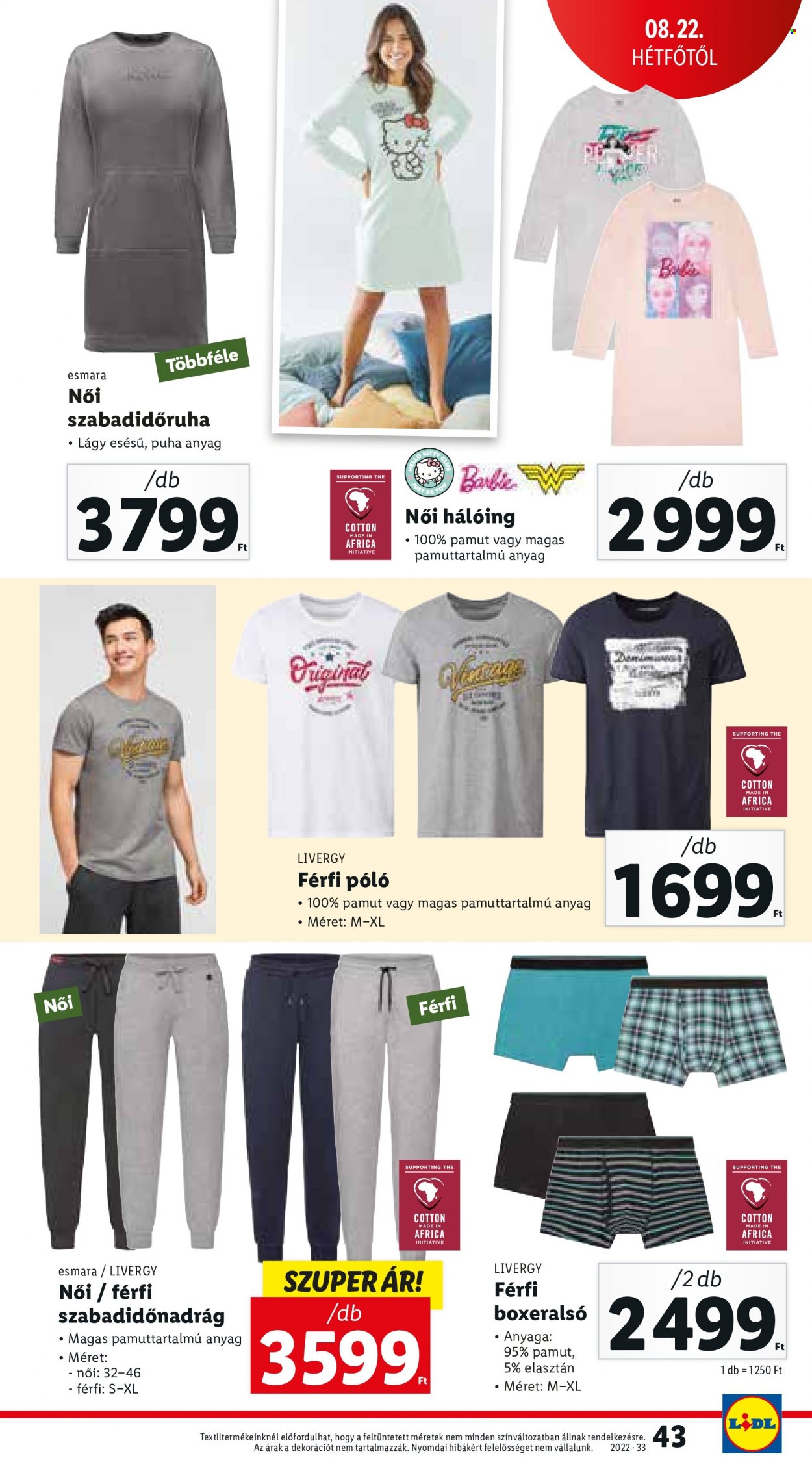 Lidl akciós újságok - 2022.08.18 - 2022.08.24. Oldal 43