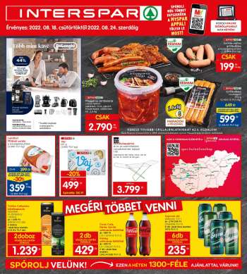 Újság INTERSPAR - 2022.08.18 - 2022.08.24.