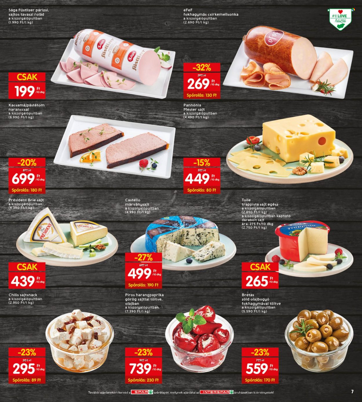 INTERSPAR akciós újságok - 2022.08.18 - 2022.08.24. Oldal 9
