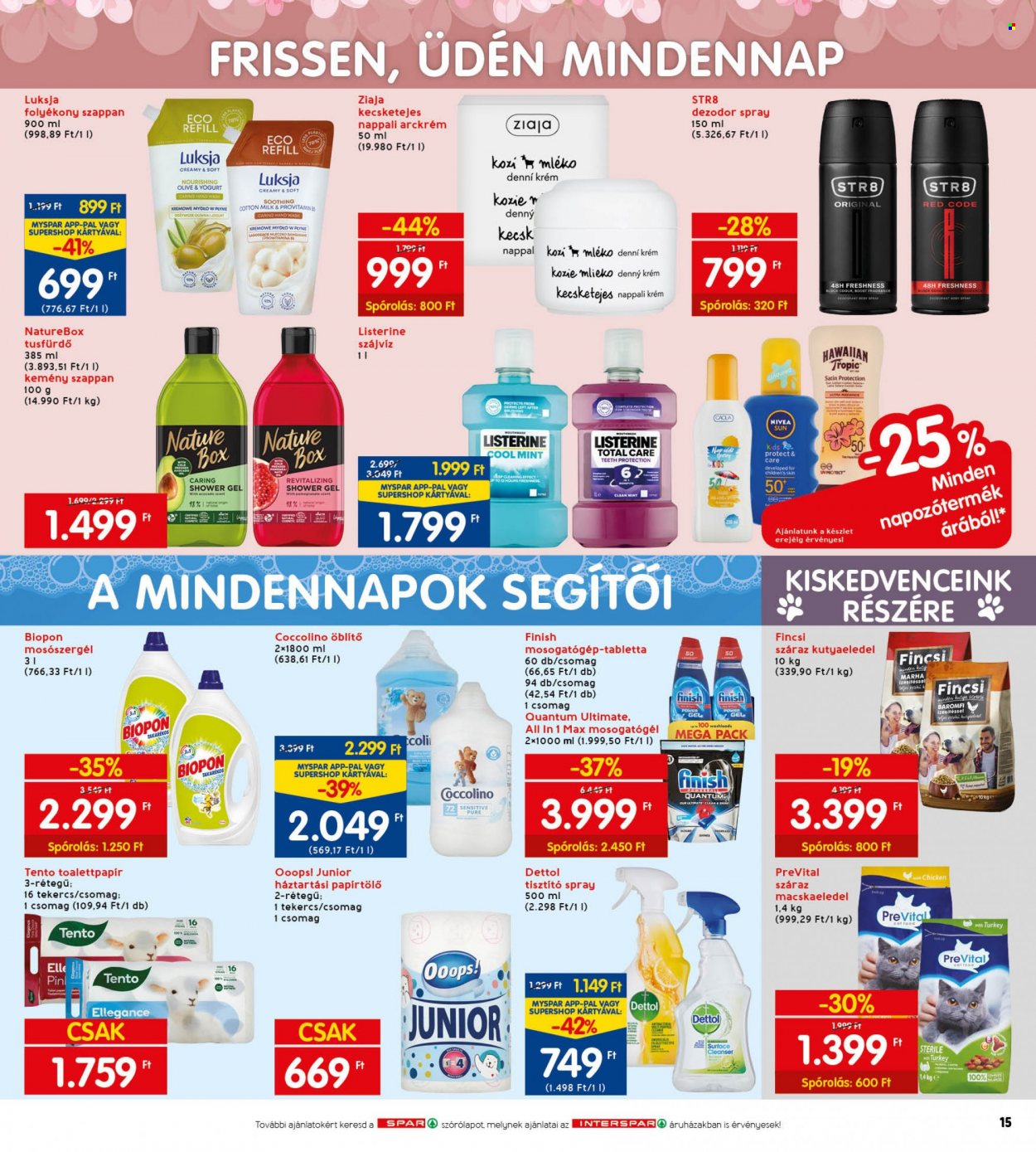 INTERSPAR akciós újságok - 2022.08.18 - 2022.08.24. Oldal 21