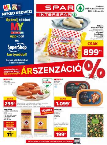 Újság SPAR - 2022.08.18 - 2022.08.24.