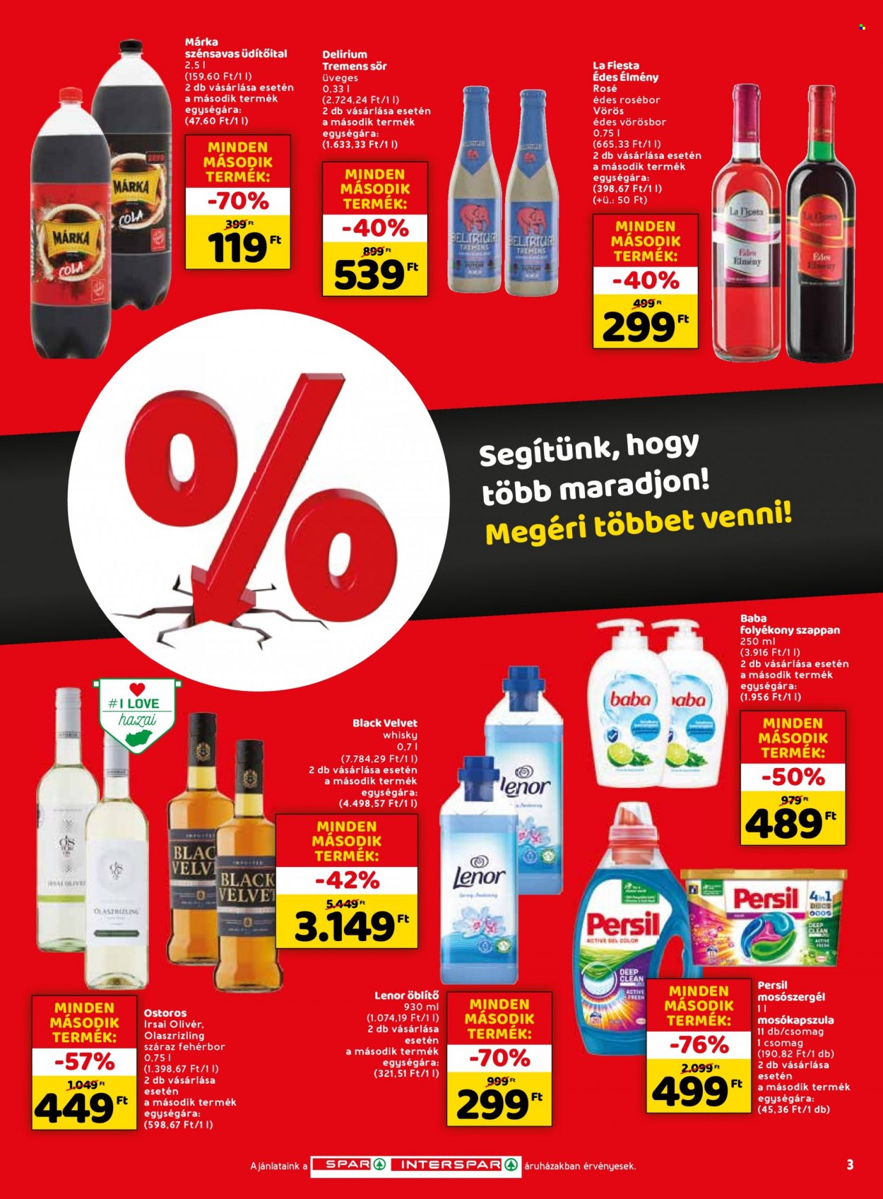 SPAR akciós újságok - 2022.08.18 - 2022.08.24. Oldal 3