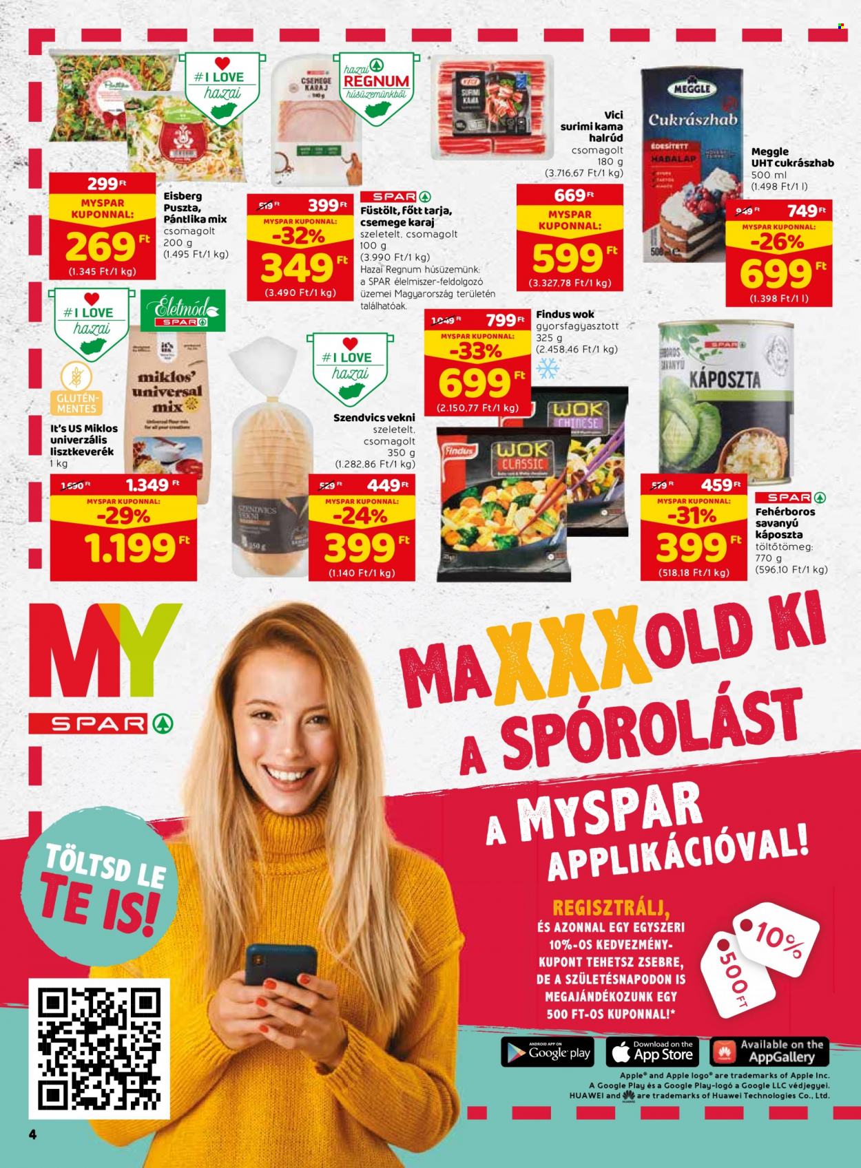 SPAR akciós újságok - 2022.08.18 - 2022.08.24. Oldal 4