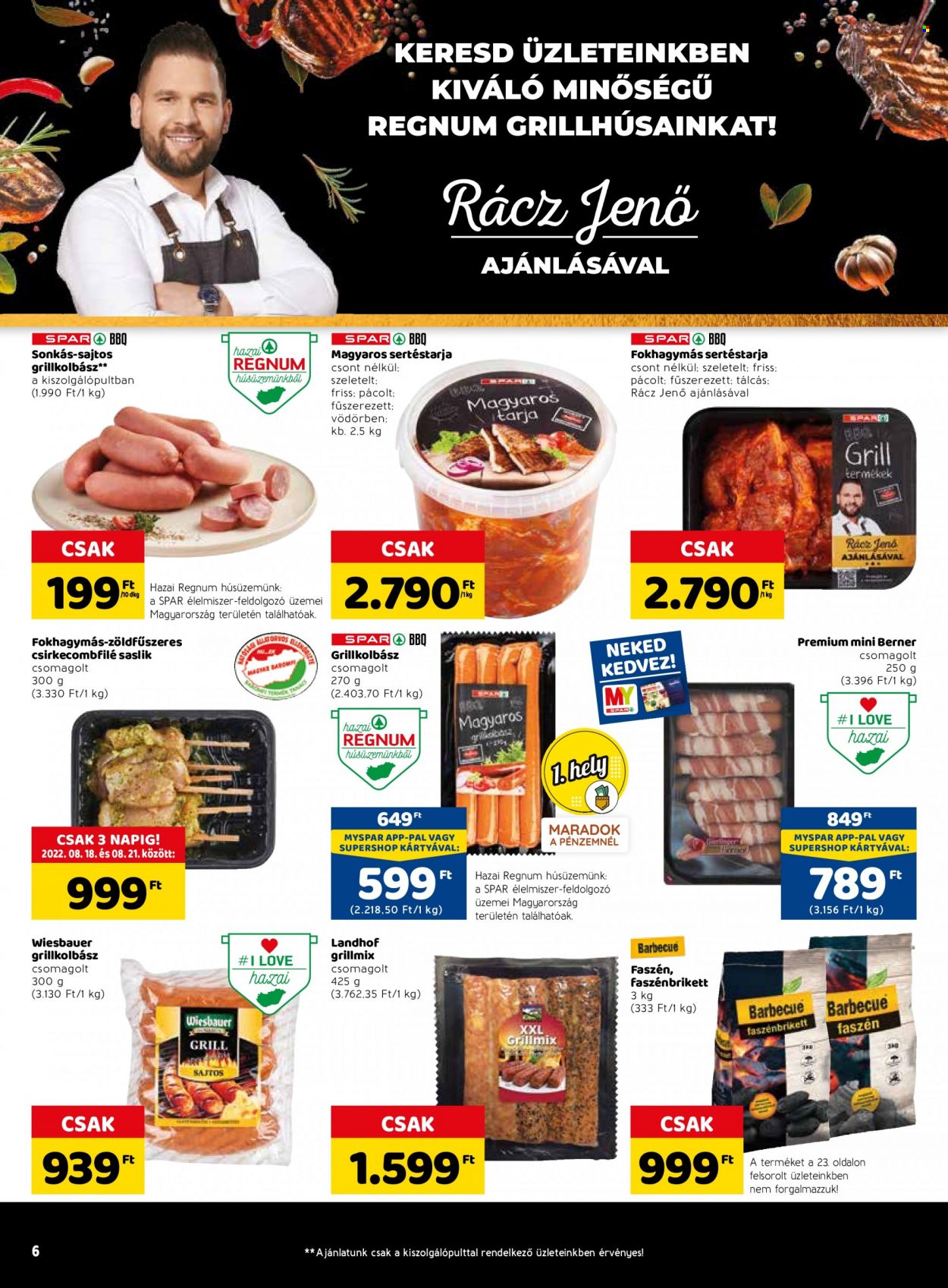 SPAR akciós újságok - 2022.08.18 - 2022.08.24. Oldal 6