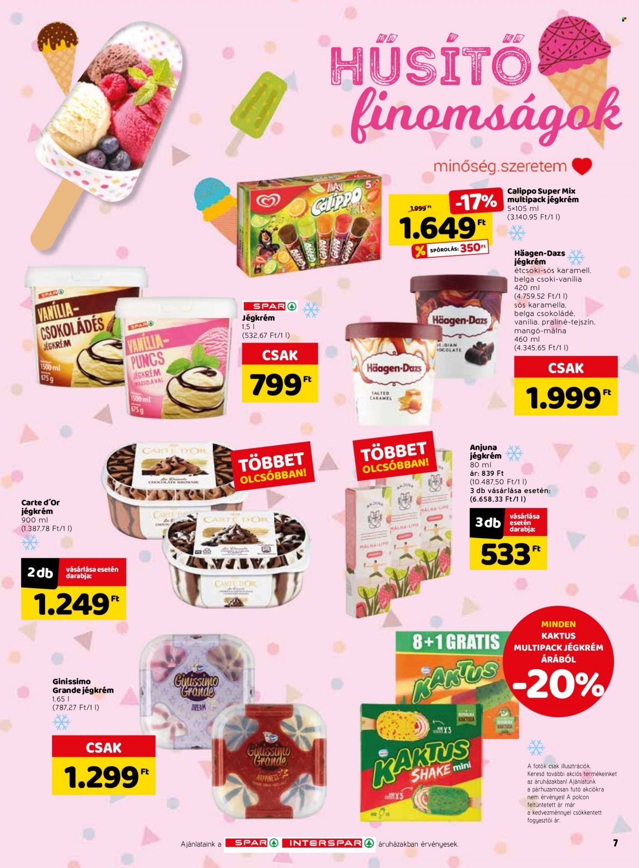 SPAR akciós újságok - 2022.08.18 - 2022.08.24. Oldal 7
