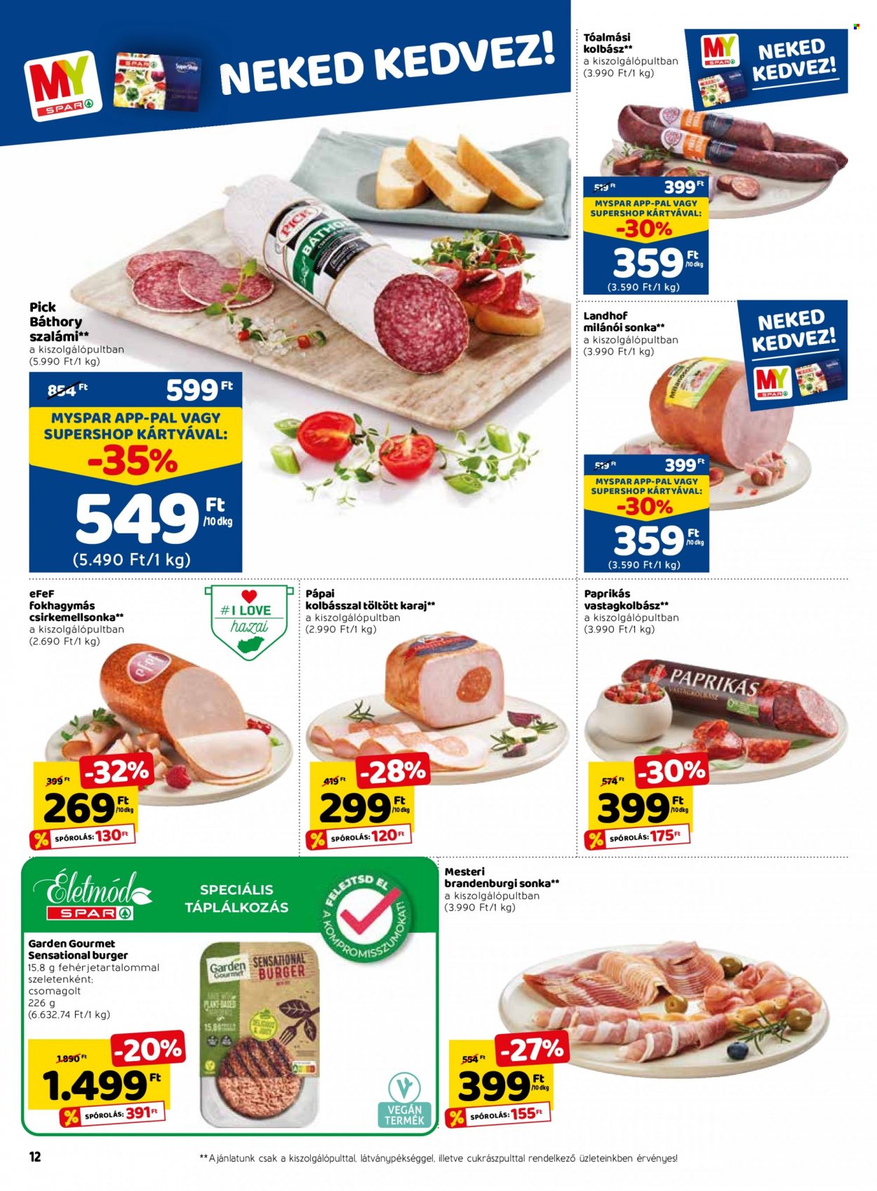 SPAR akciós újságok - 2022.08.18 - 2022.08.24. Oldal 16