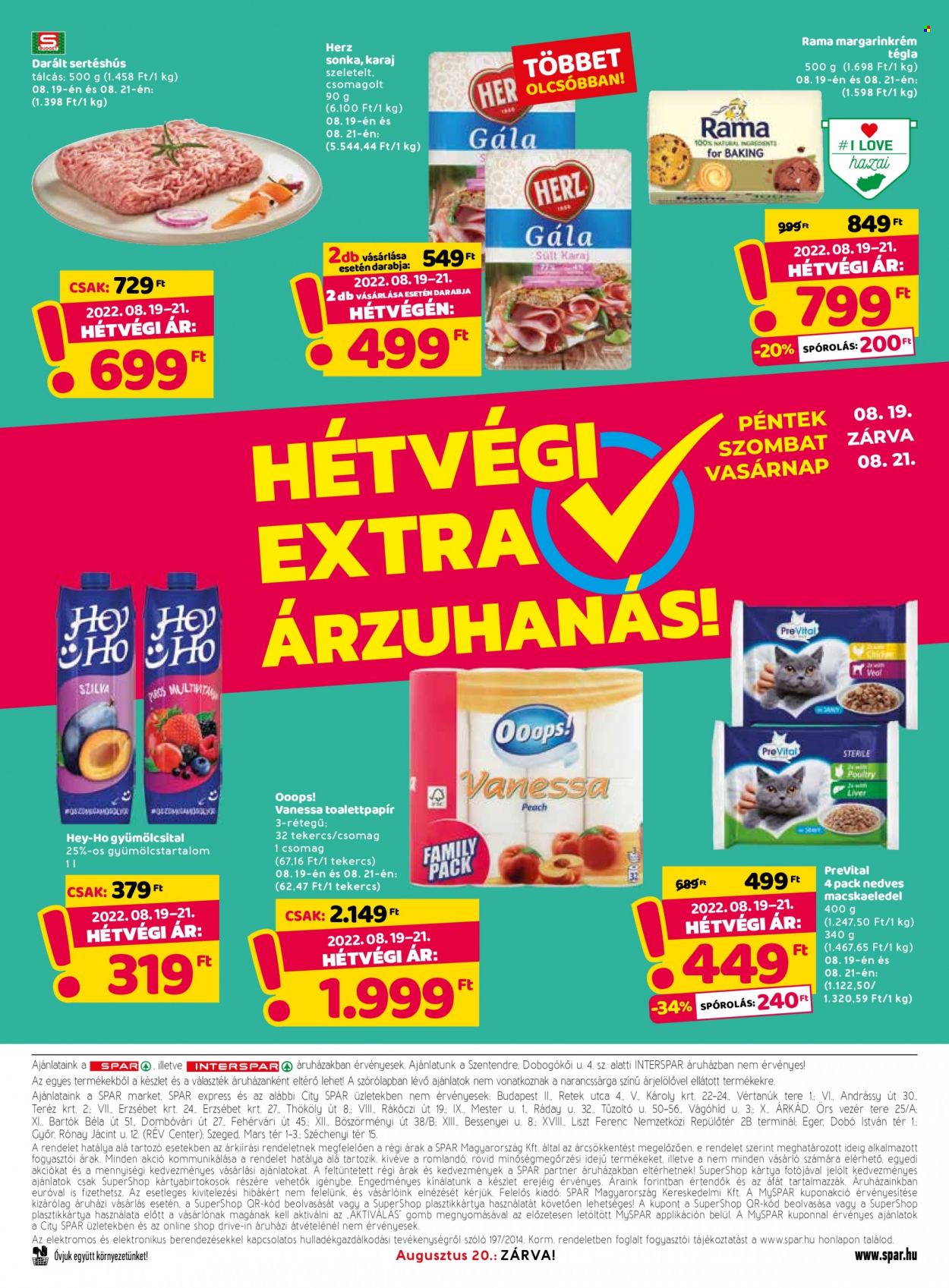 SPAR akciós újságok - 2022.08.18 - 2022.08.24. Oldal 32