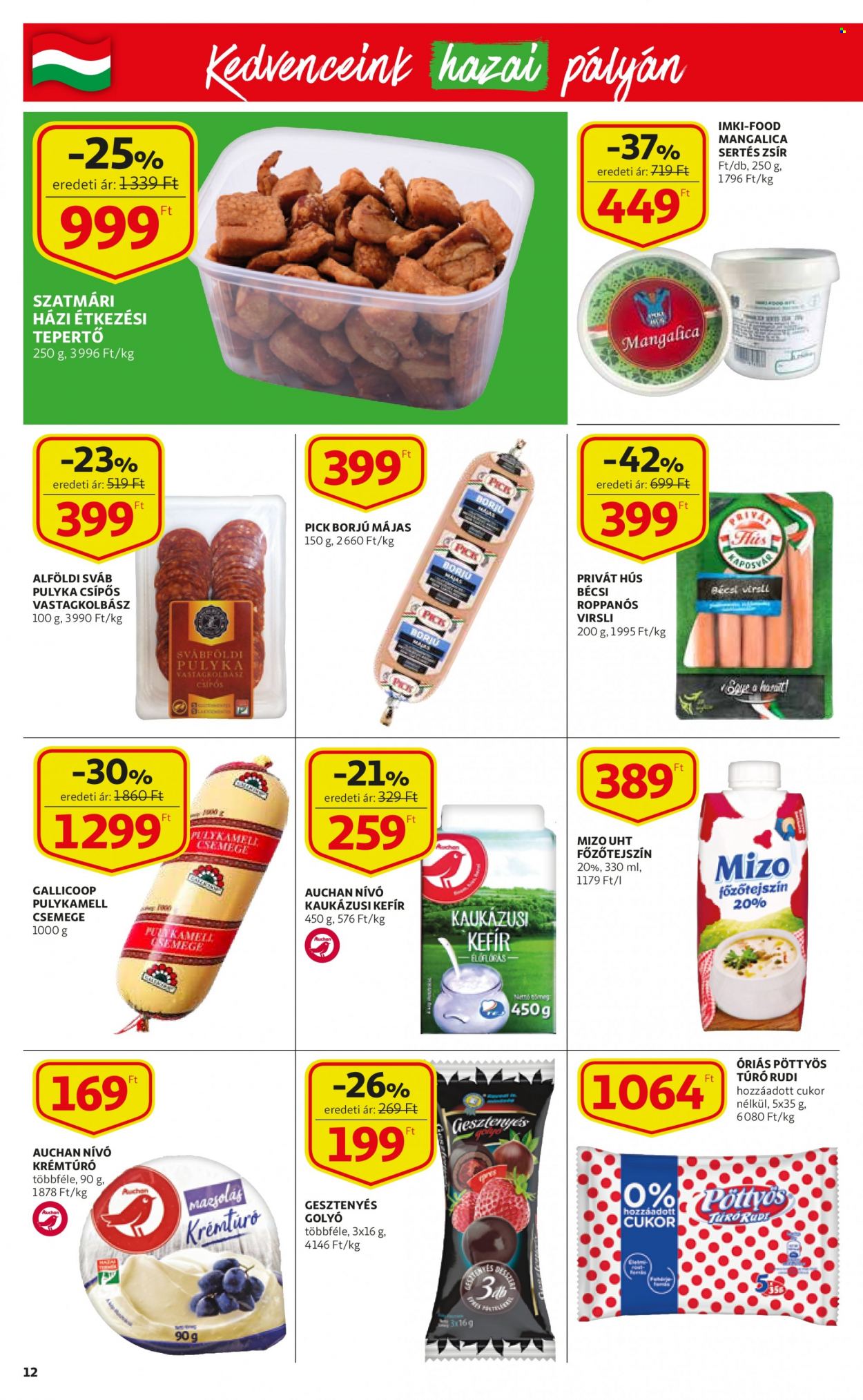 Auchan akciós újságok - 2022.08.18 - 2022.08.24. Oldal 12