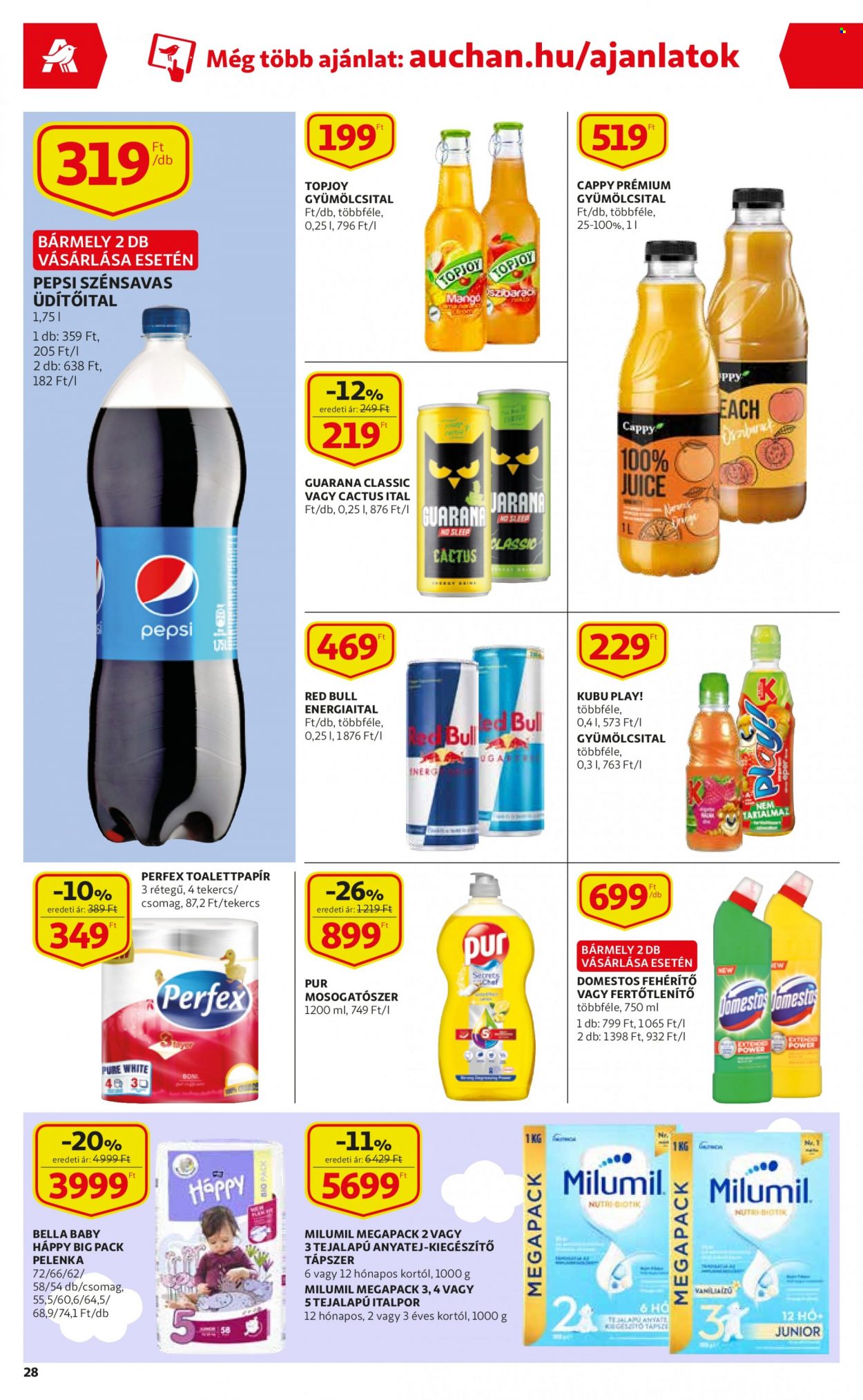 Auchan akciós újságok - 2022.08.18 - 2022.08.24. Oldal 28