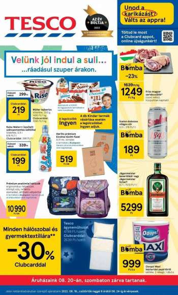 Újság TESCO - 2022.08.18 - 2022.08.24.