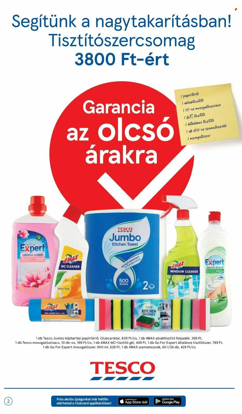 TESCO akciós újságok - 2022.08.18 - 2022.08.24. Oldal 2