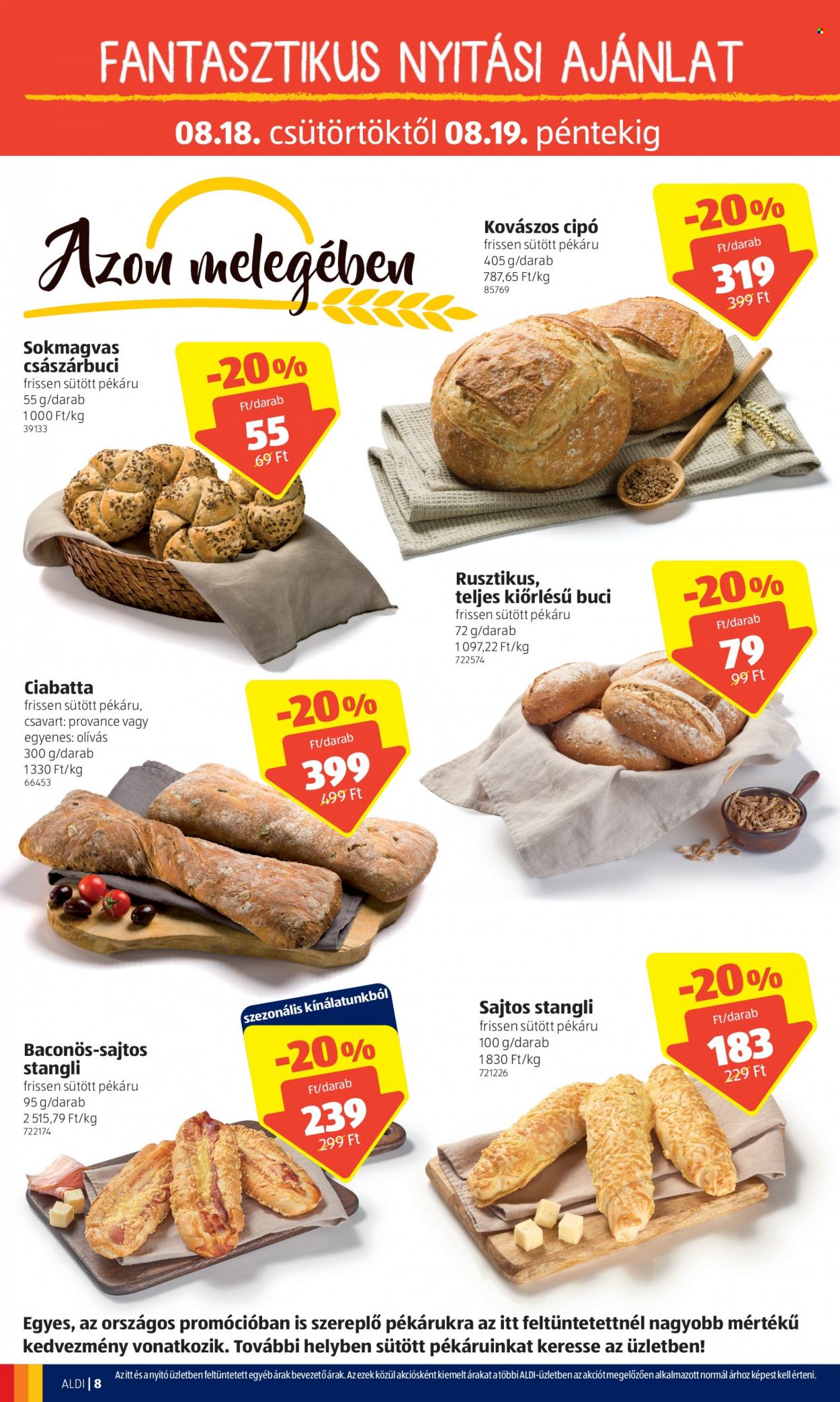 Aldi akciós újságok - 2022.08.18 - 2022.08.19. Oldal 8