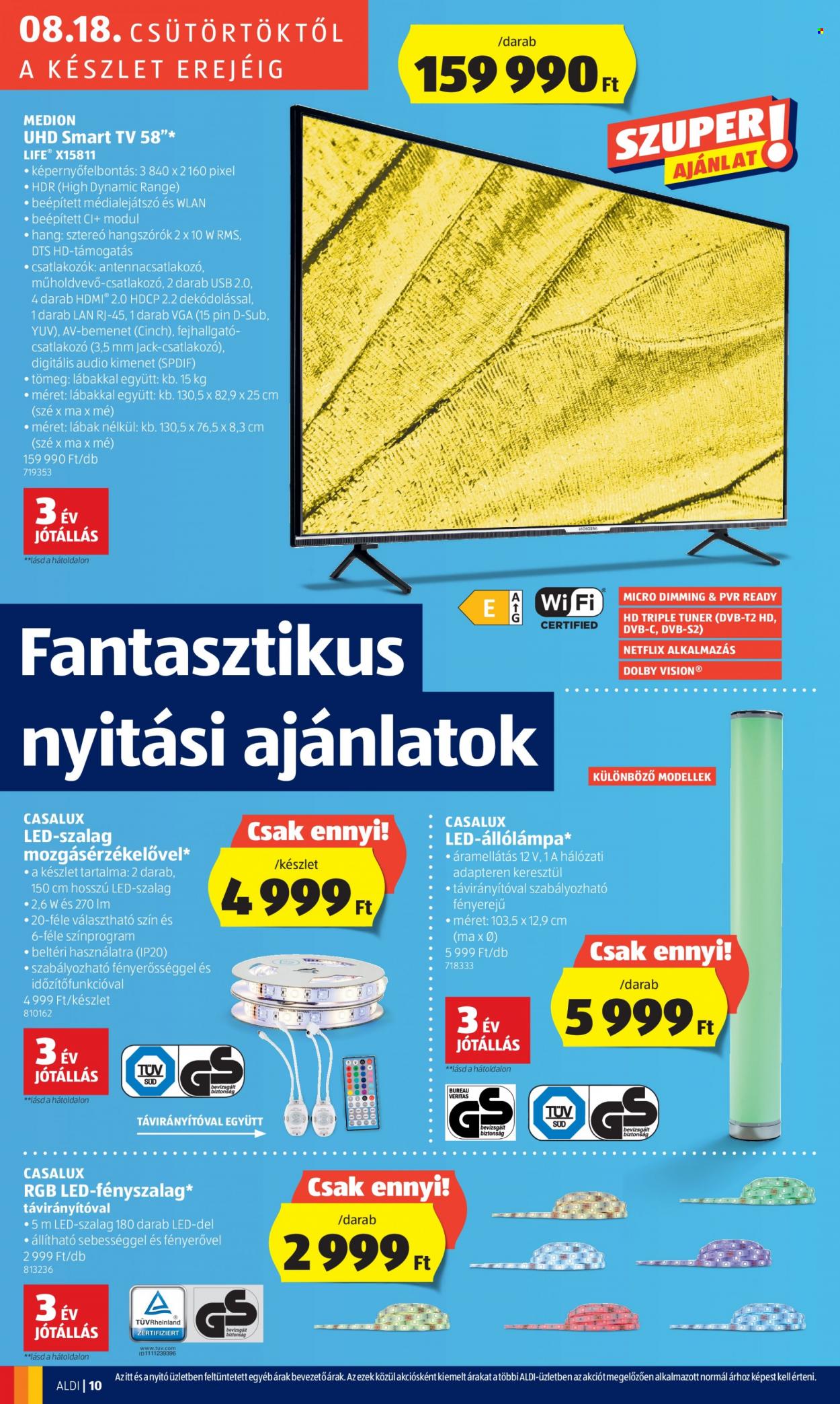 Aldi akciós újságok - 2022.08.18 - 2022.08.19. Oldal 10