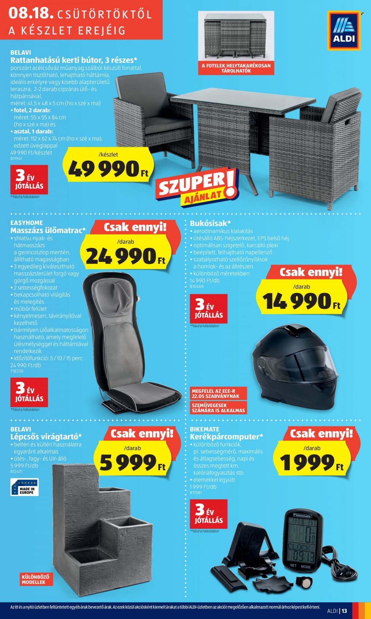 Aldi akciós újságok - 2022.08.18 - 2022.08.19. Oldal 13