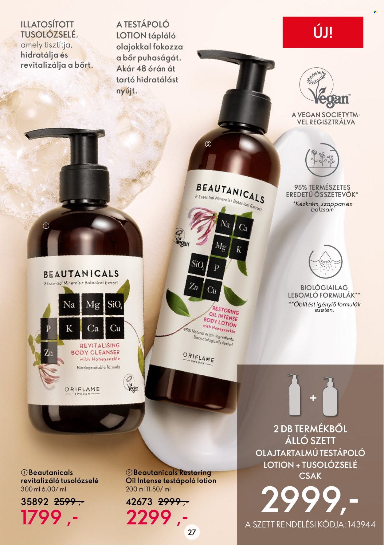 Oriflame akciós újságok - 2022.08.17 - 2022.09.06. Oldal 27