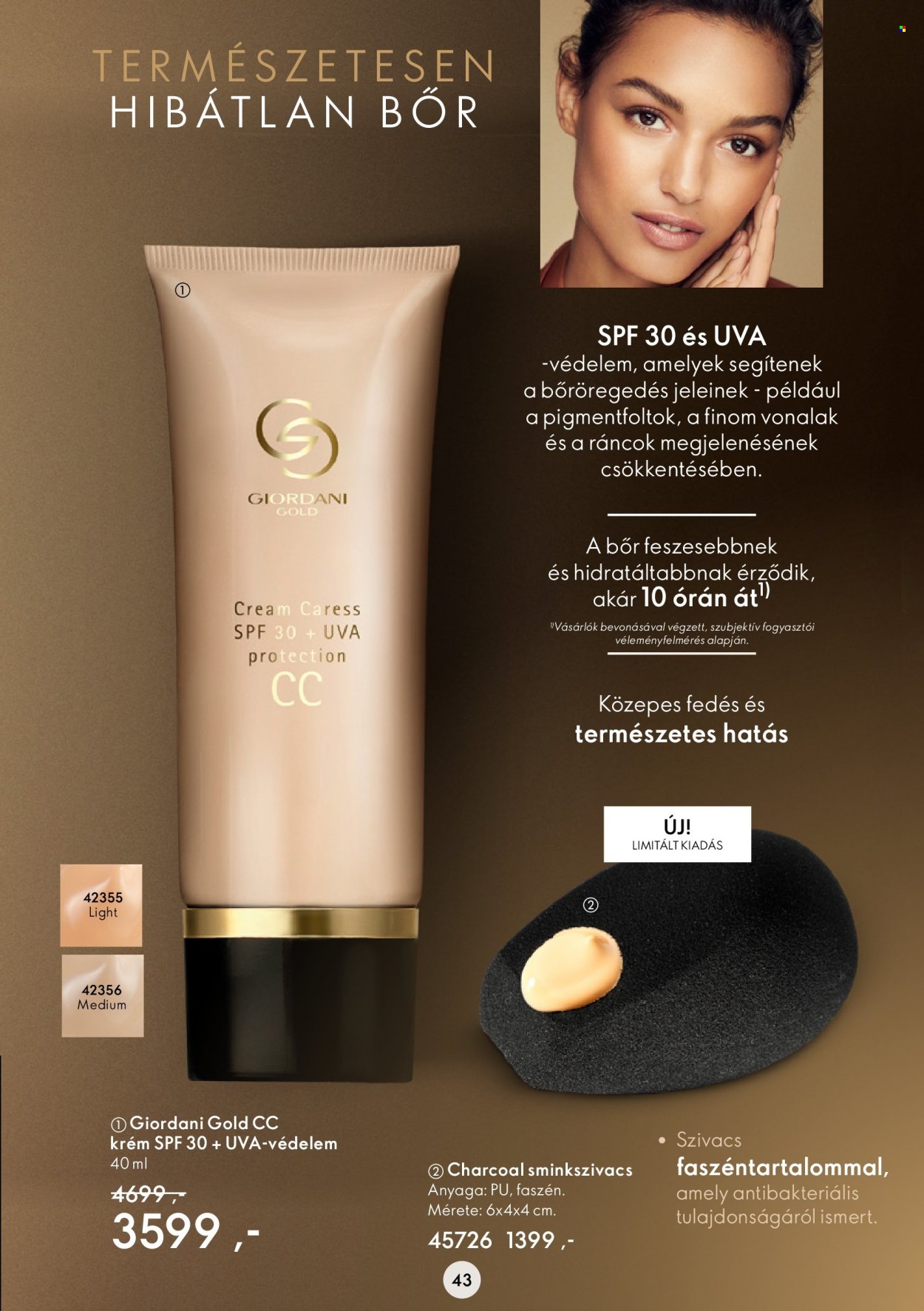 Oriflame akciós újságok - 2022.08.17 - 2022.09.06. Oldal 43