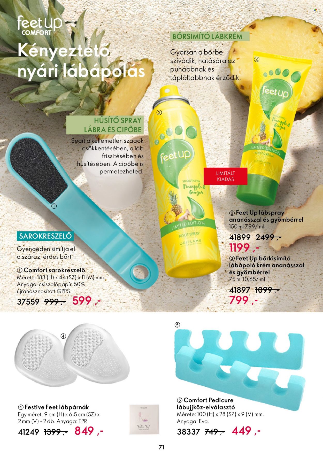 Oriflame akciós újságok - 2022.08.17 - 2022.09.06. Oldal 71