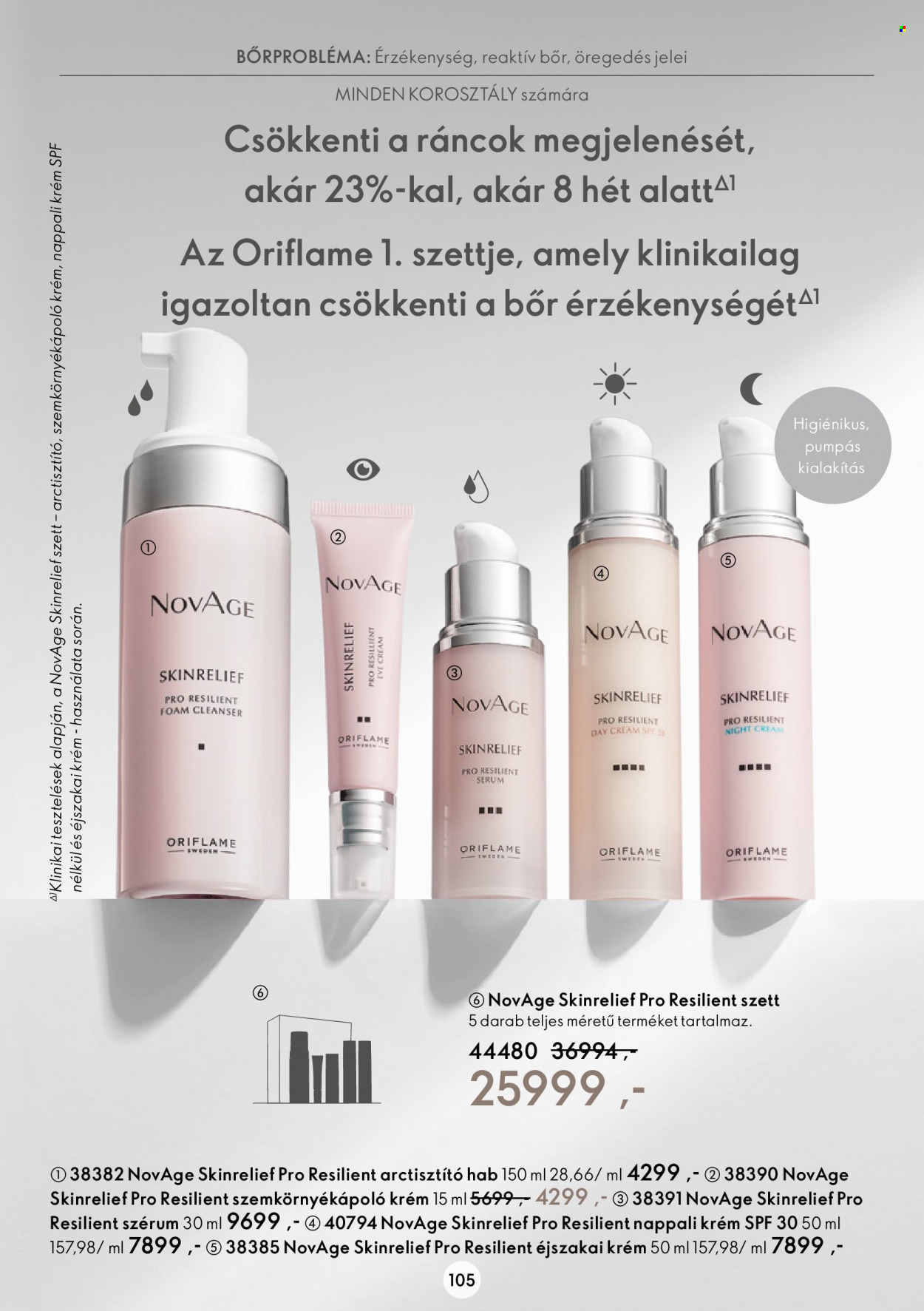 Oriflame akciós újságok - 2022.08.17 - 2022.09.06. Oldal 105