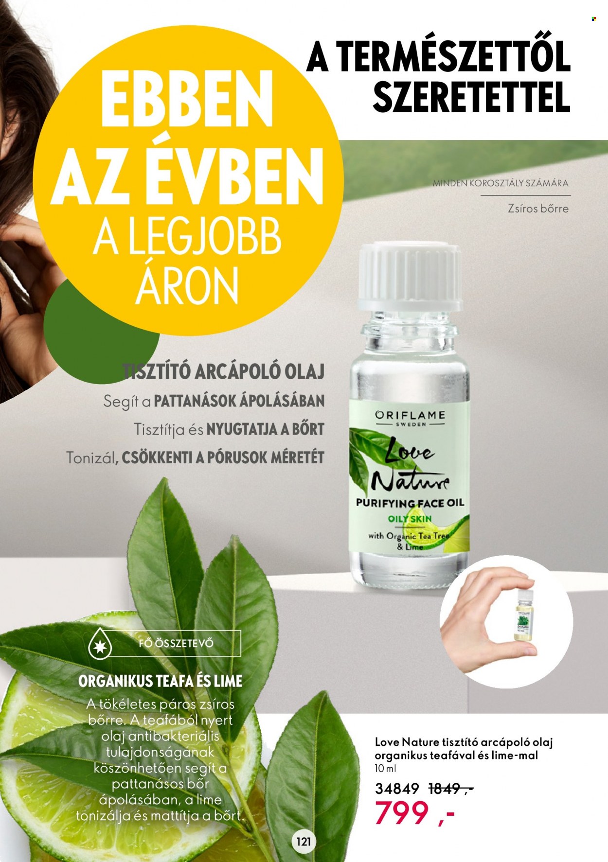 Oriflame akciós újságok - 2022.08.17 - 2022.09.06. Oldal 121