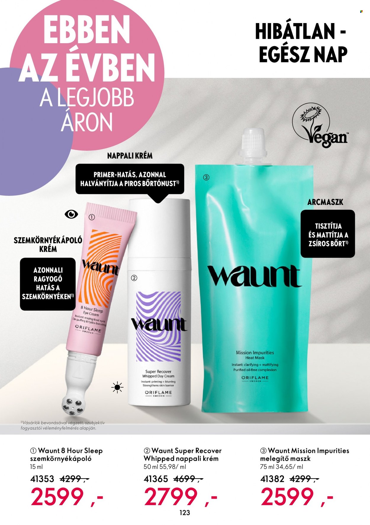 Oriflame akciós újságok - 2022.08.17 - 2022.09.06. Oldal 123