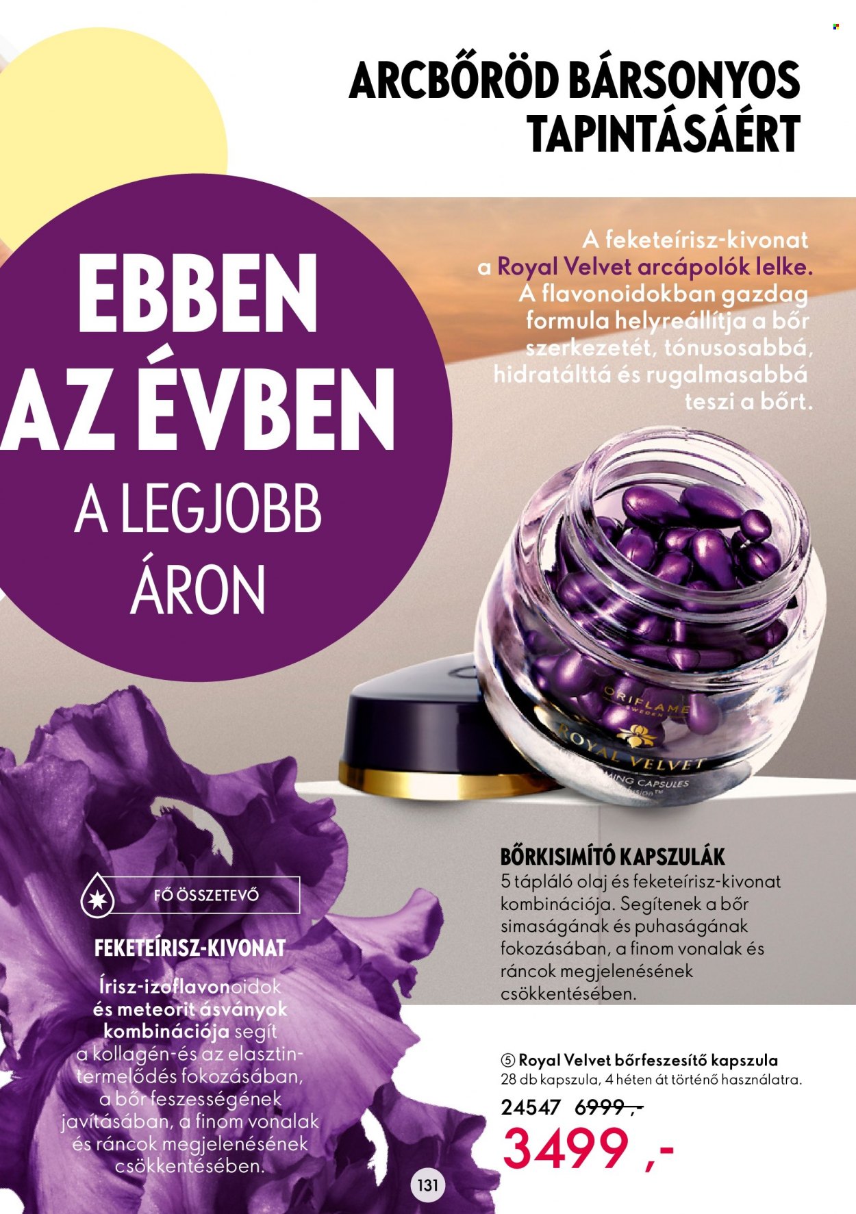 Oriflame akciós újságok - 2022.08.17 - 2022.09.06. Oldal 131