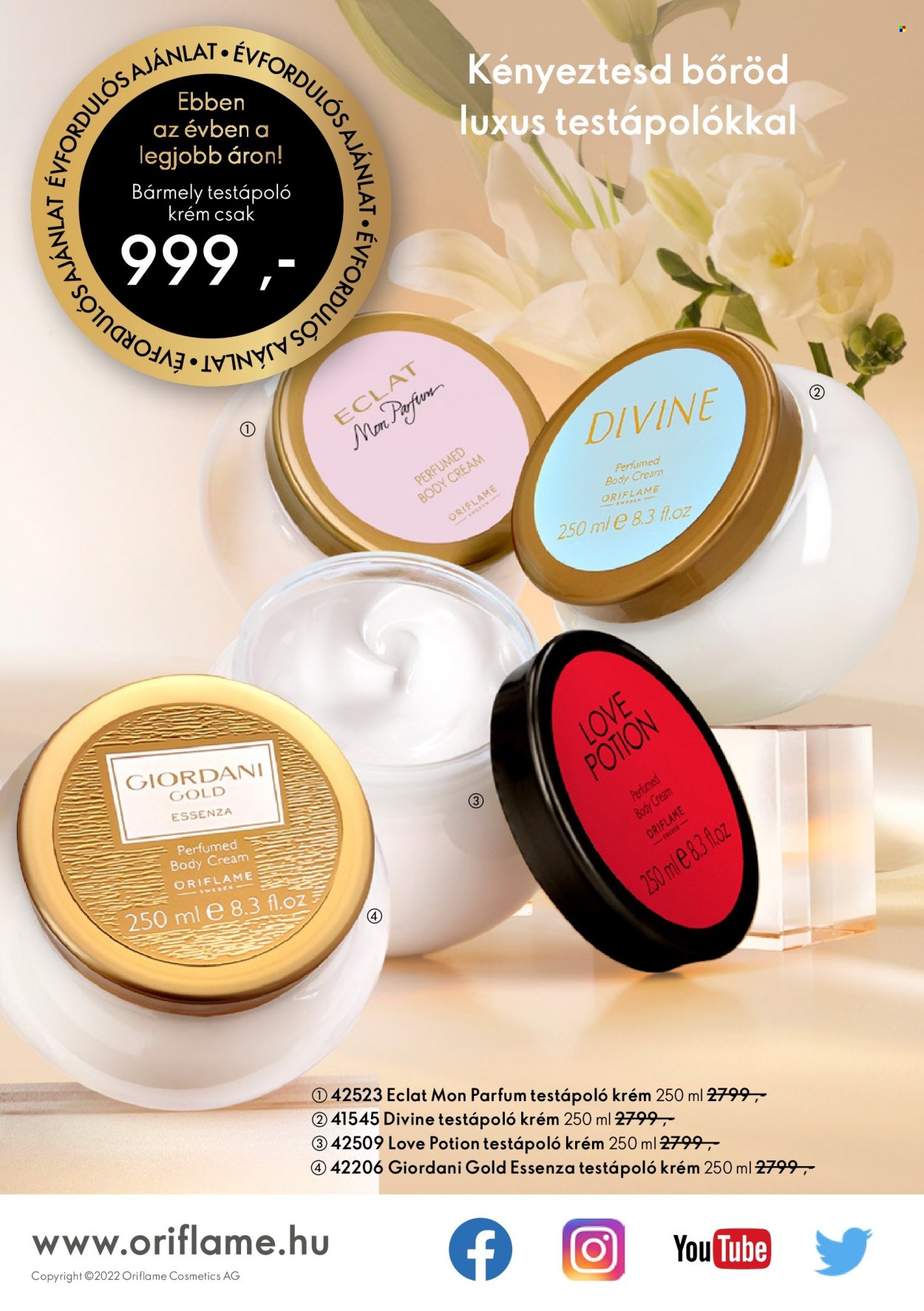 Oriflame akciós újságok - 2022.08.17 - 2022.09.06. Oldal 136