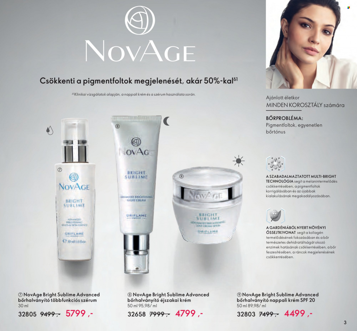 Oriflame akciós újságok - 2022.08.17 - 2022.09.06. Oldal 3
