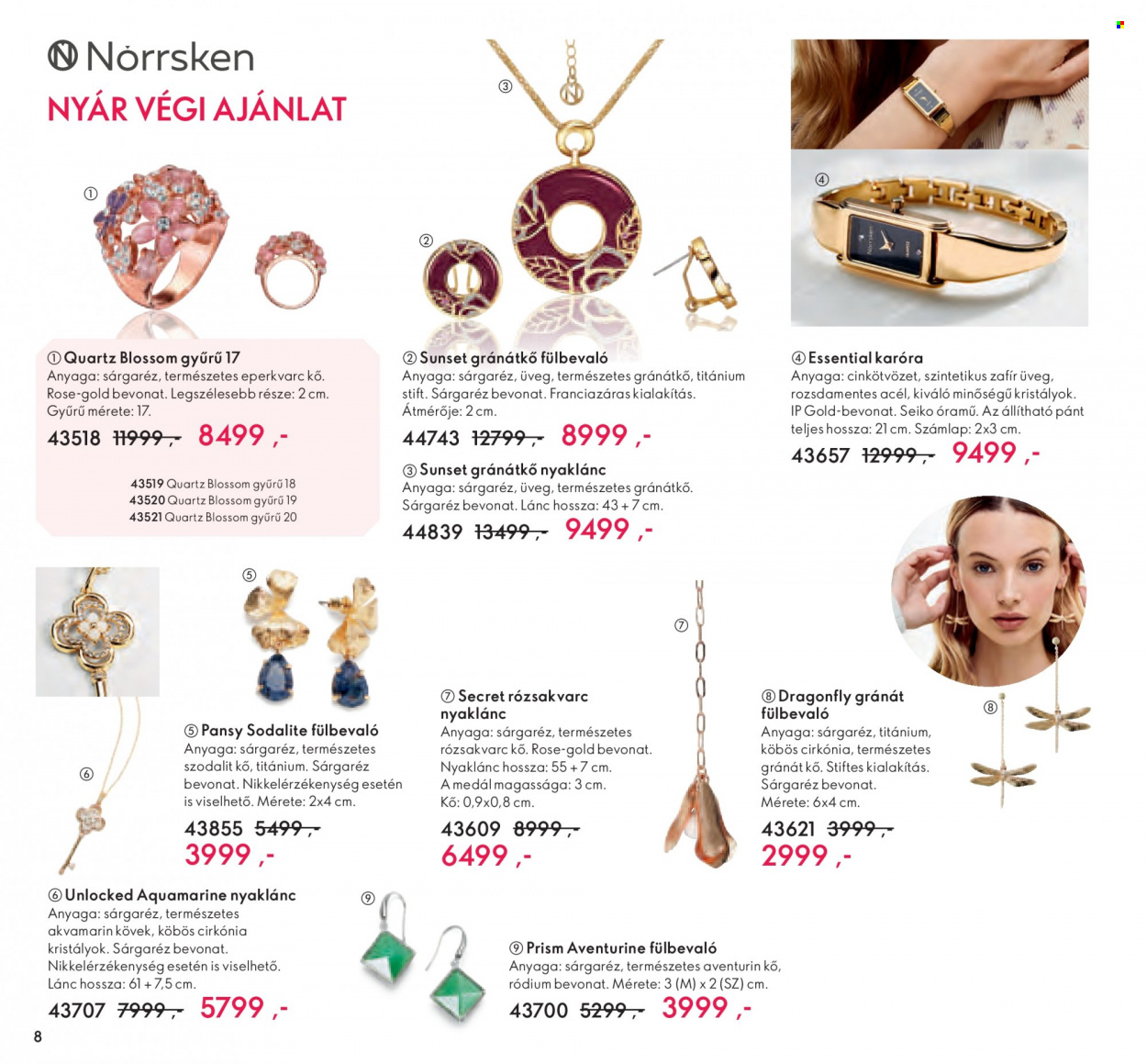 Oriflame akciós újságok - 2022.08.17 - 2022.09.06. Oldal 8
