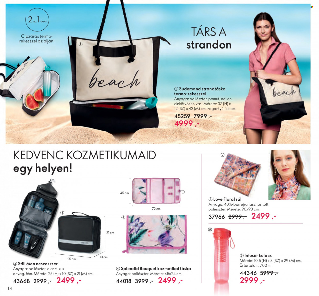 Oriflame akciós újságok - 2022.08.17 - 2022.09.06. Oldal 14