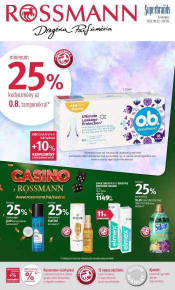 Újság Rossmann - 2022.08.22 - 2022.09.02.
