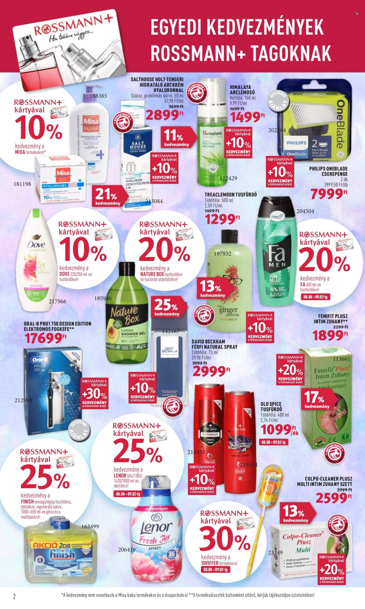 Rossmann akciós újságok - 2022.08.22 - 2022.09.02. Oldal 2