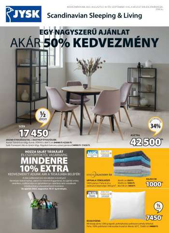 Újság JYSK - 2022.08.18 - 2022.09.13.