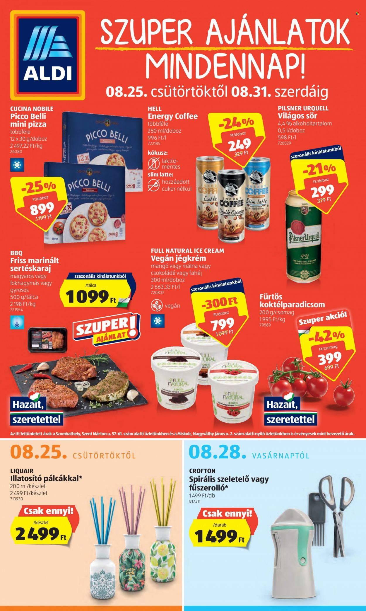 Aldi akciós újságok - 2022.08.25 - 2022.08.31. Oldal 1