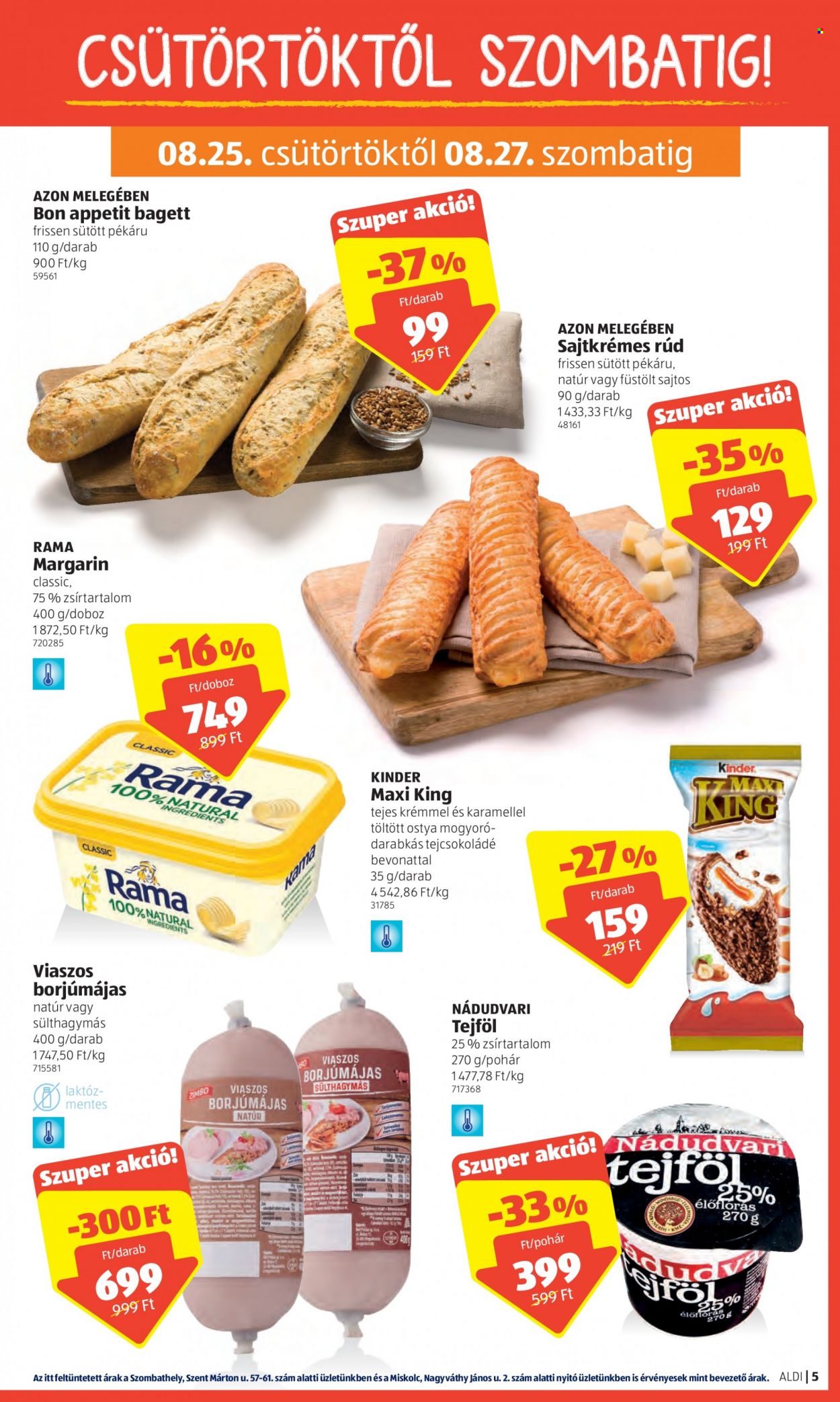 Aldi akciós újságok - 2022.08.25 - 2022.08.31. Oldal 5