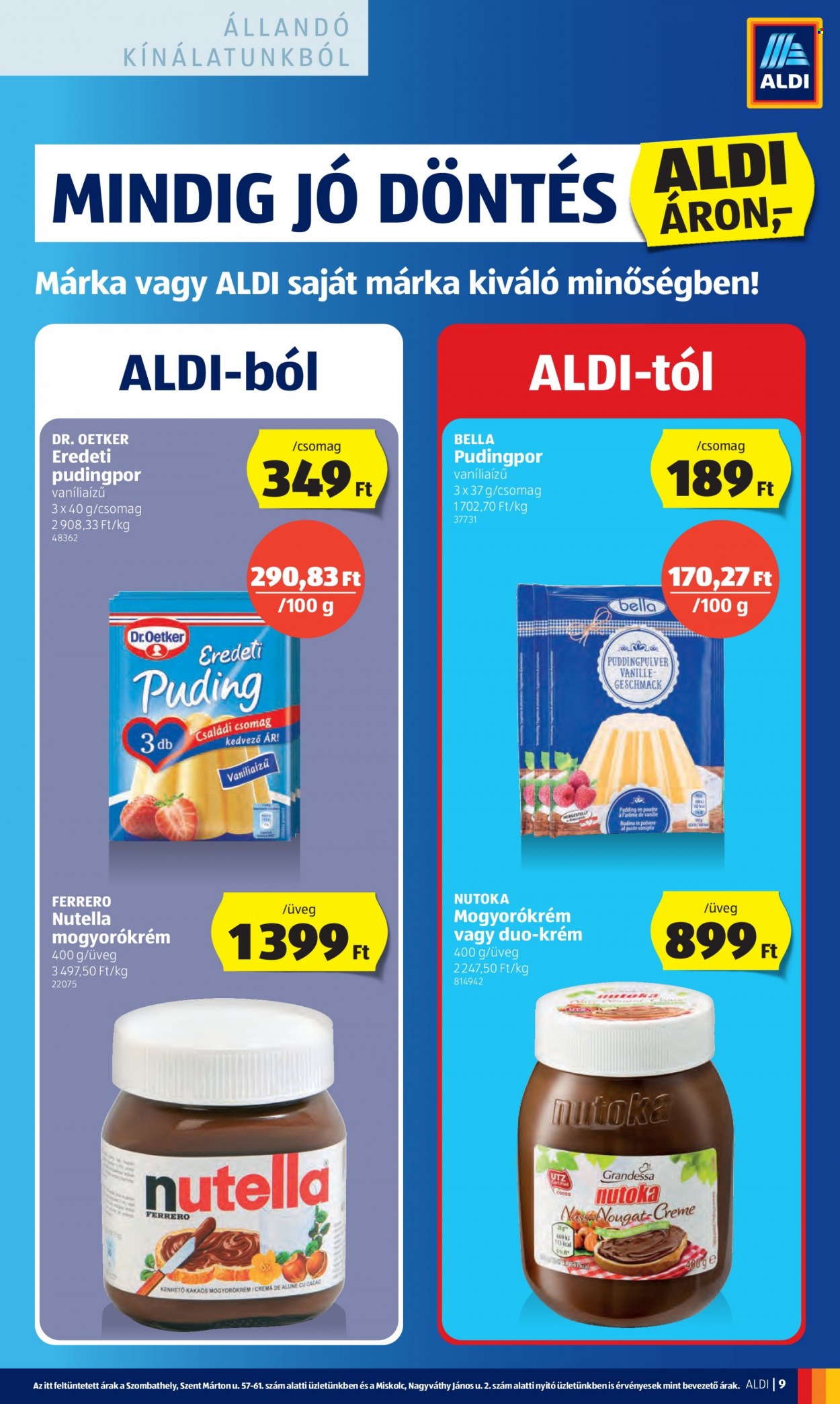Aldi akciós újságok - 2022.08.25 - 2022.08.31. Oldal 9