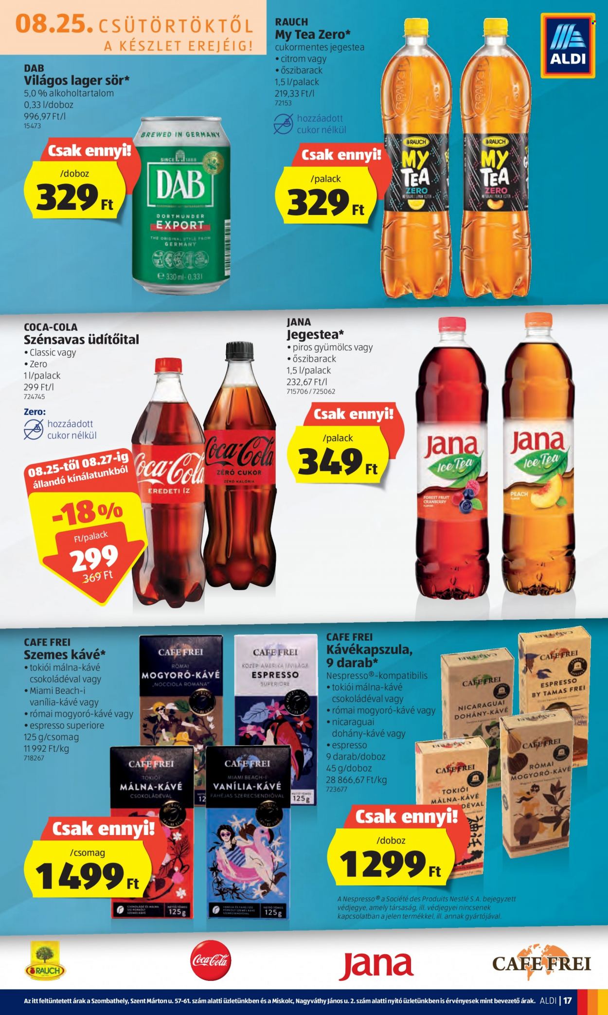 Aldi akciós újságok - 2022.08.25 - 2022.08.31. Oldal 17