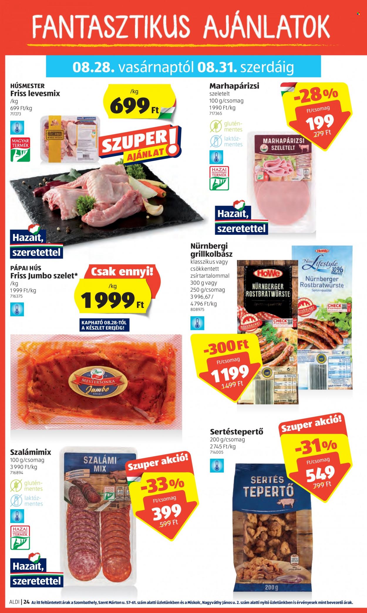 Aldi akciós újságok - 2022.08.25 - 2022.08.31. Oldal 24