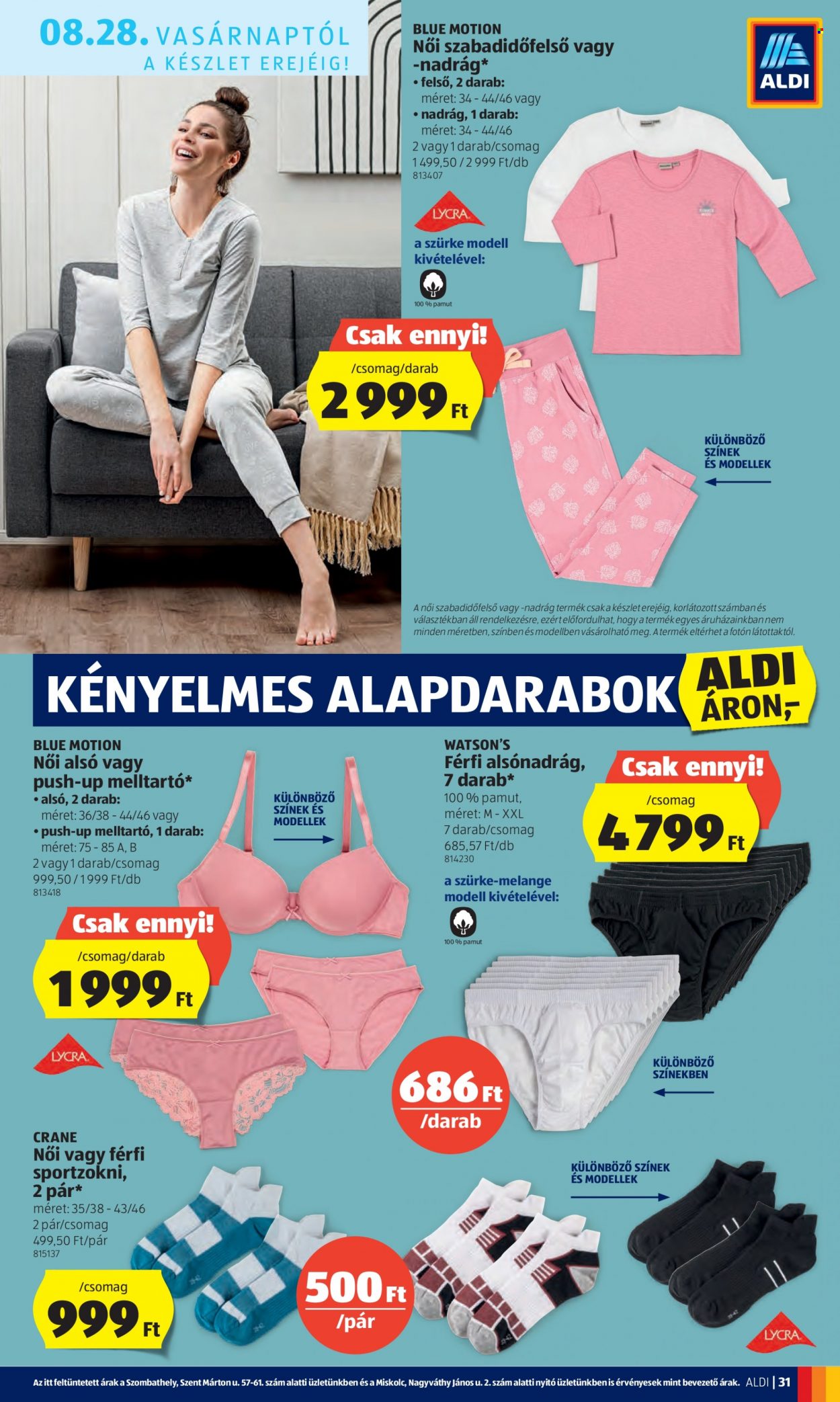 Aldi akciós újságok - 2022.08.25 - 2022.08.31. Oldal 31