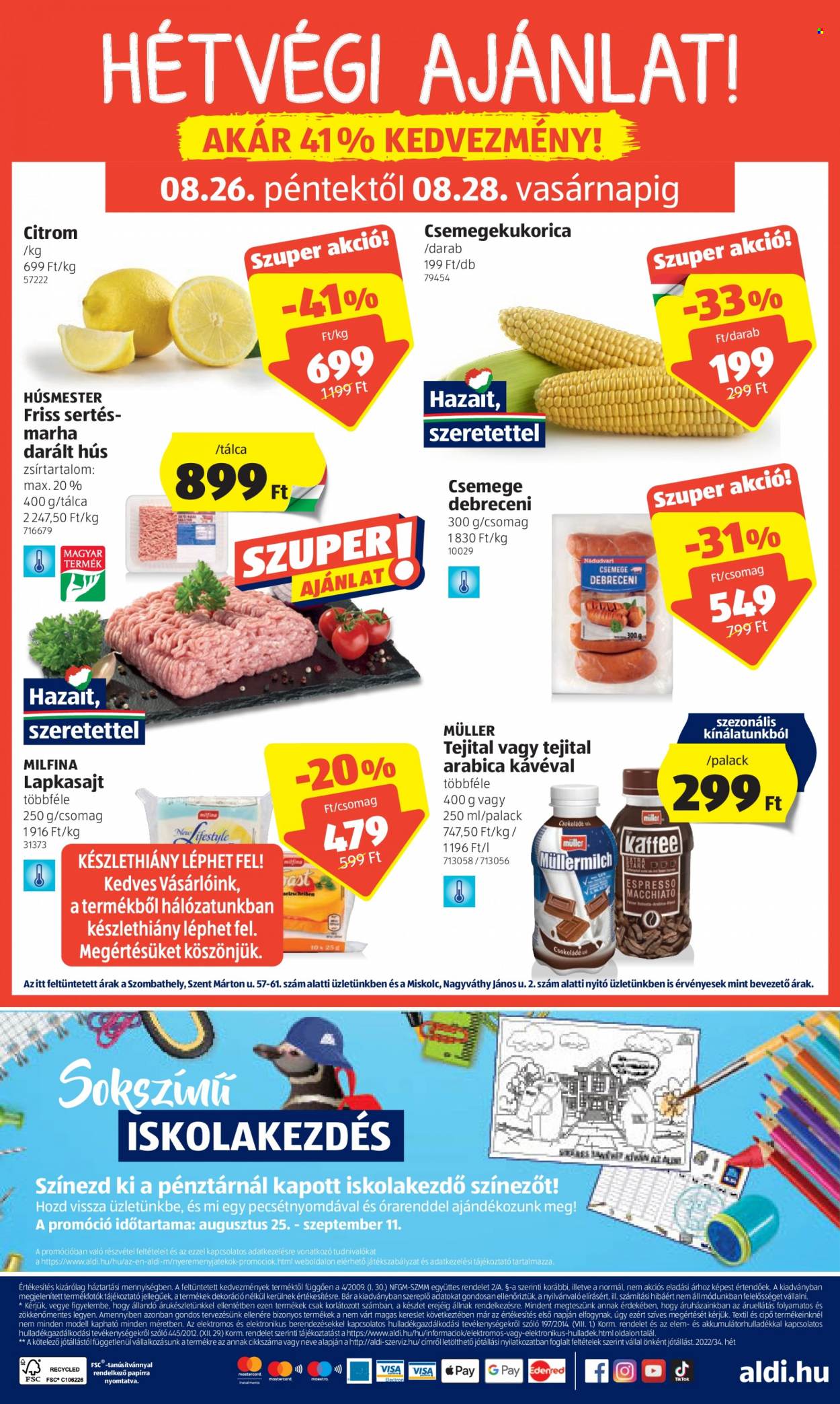 Aldi akciós újságok - 2022.08.25 - 2022.08.31. Oldal 40