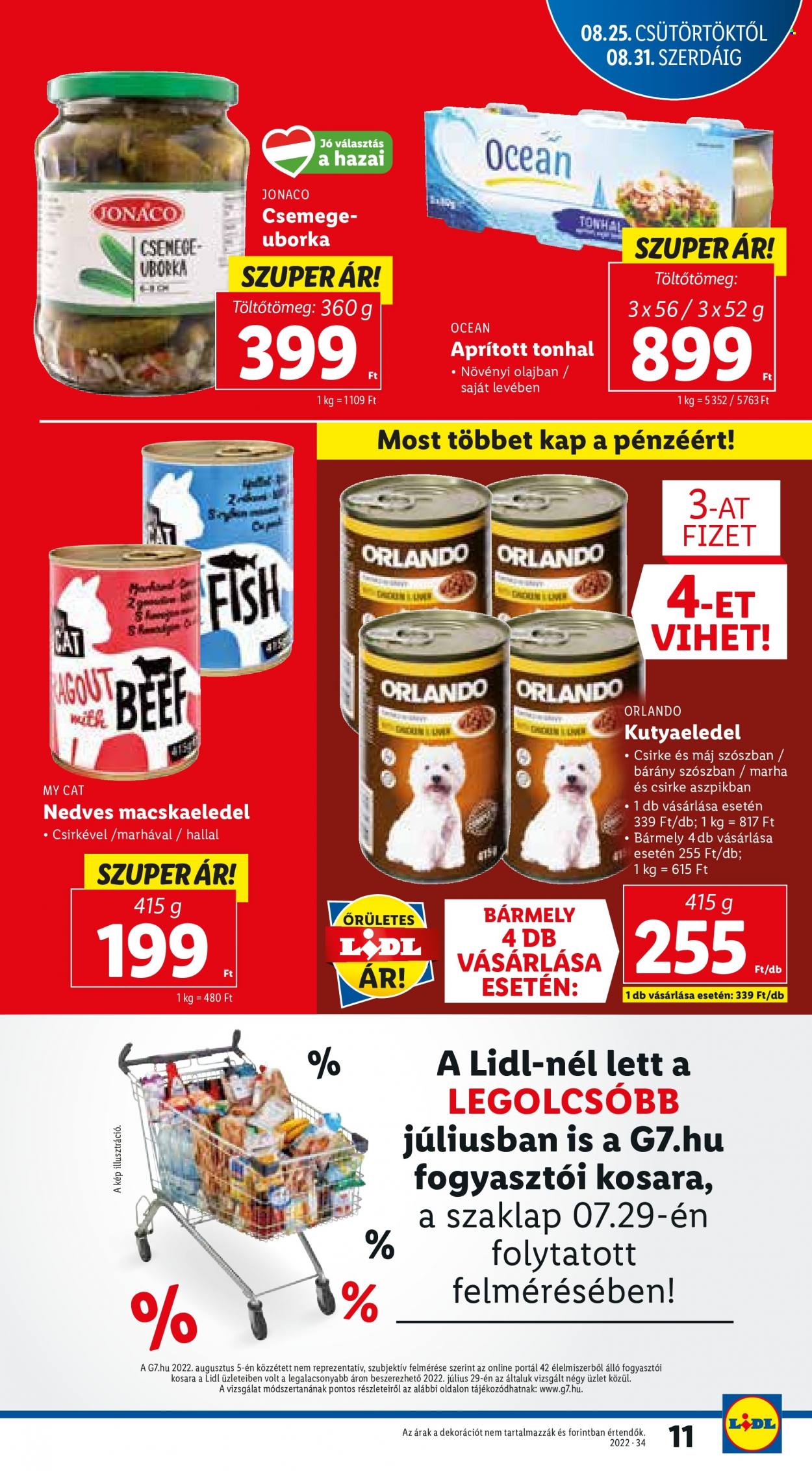 Lidl akciós újságok - 2022.08.25 - 2022.08.31. Oldal 11